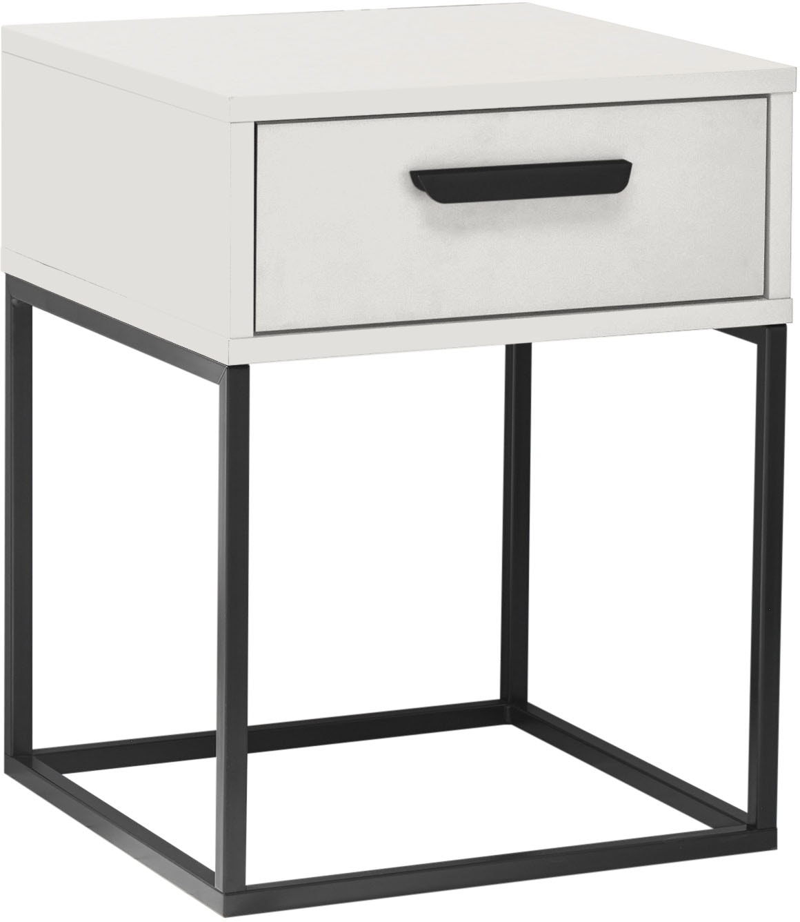 Schlafkontor Nachtkommode »Suna Kommode, Nachttisch, Nachtschrank« auf Metallgestell