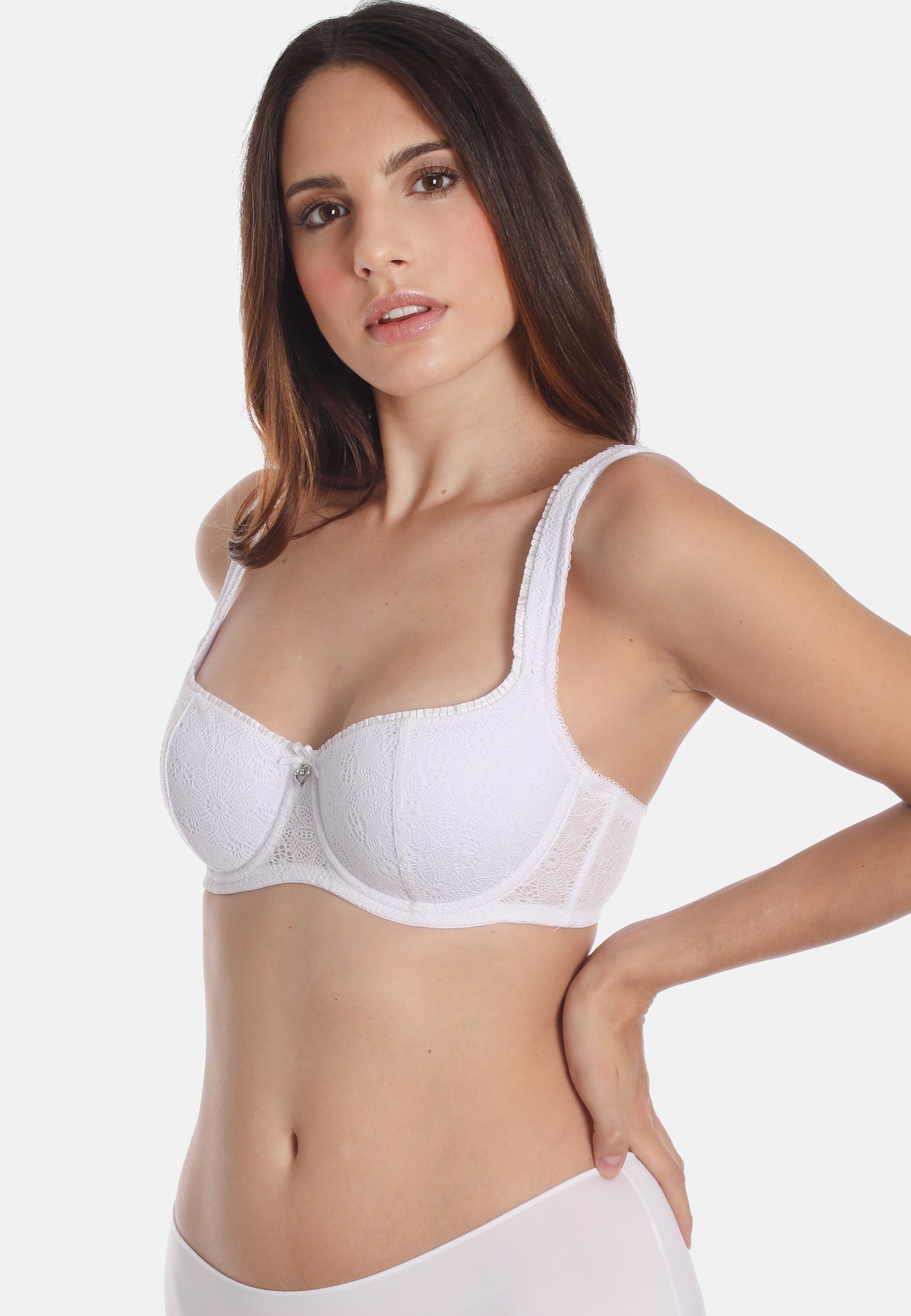 Image of Sassa Balconette-BH edle Vollspitze, femininer Look