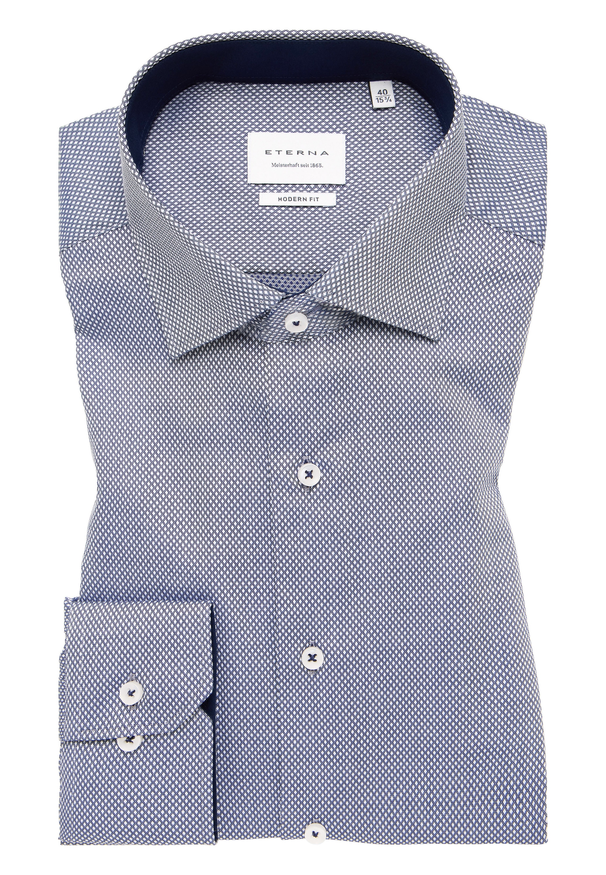 Eterna Chemise à manches longues »MODERN FIT« NON IRON (bügelfrei)