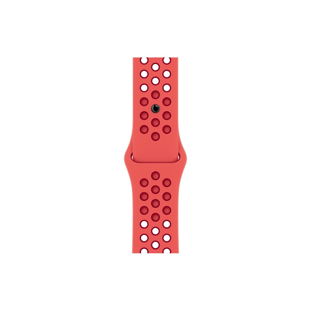 Apple Smartwatch-Armband Nike Sport Band, 41 mm, Bright Crimson/Gym Red