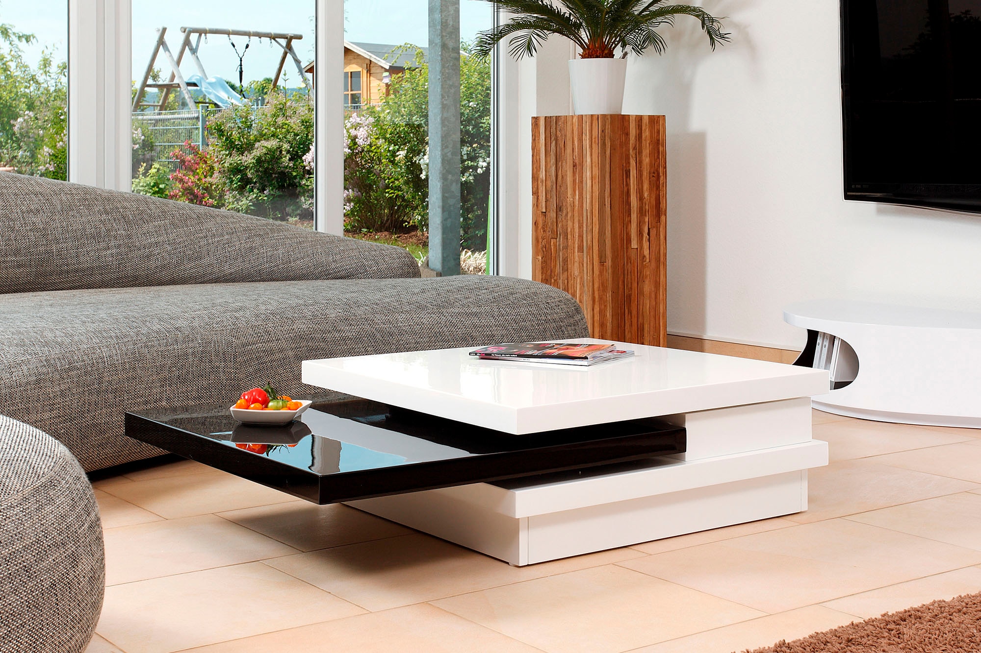 SalesFever Couchtisch, Tischplatte drehbar bequem kaufen 360° um