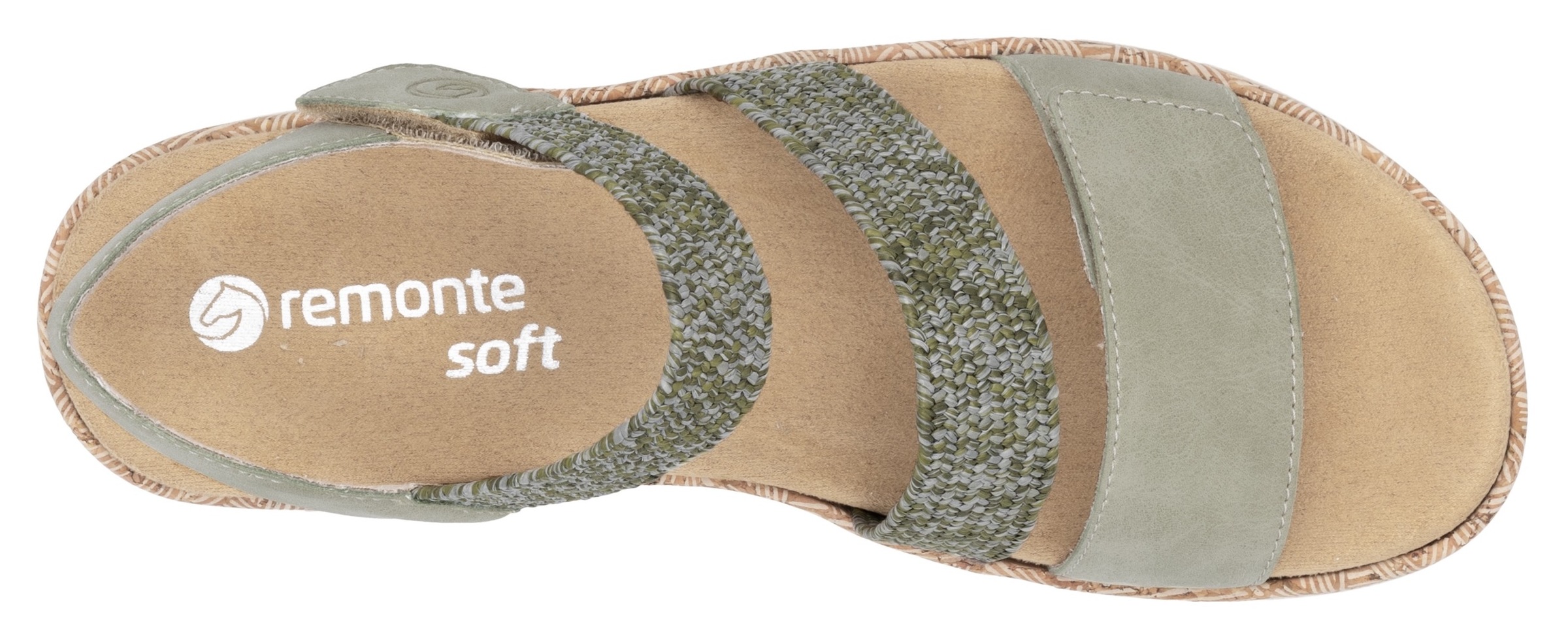 Remonte Sandales compensées  Riemchensandale, Bequemschuh, Sommerschuh mit Soft-Fussbett