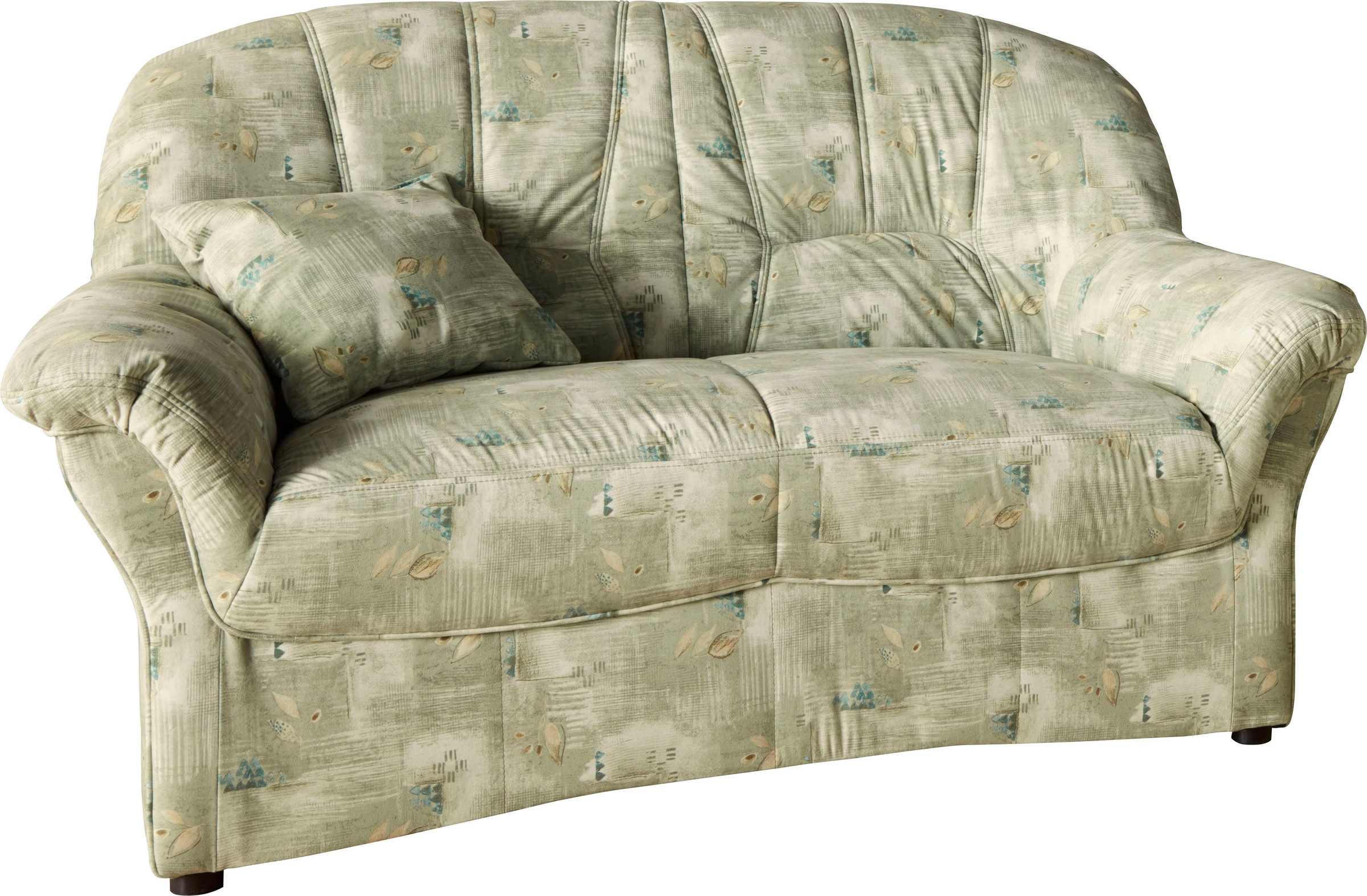 Image of DOMO collection 2-Sitzer "Bahia zeitlos & elegantes Sofa, bequem" Microfaser, natur