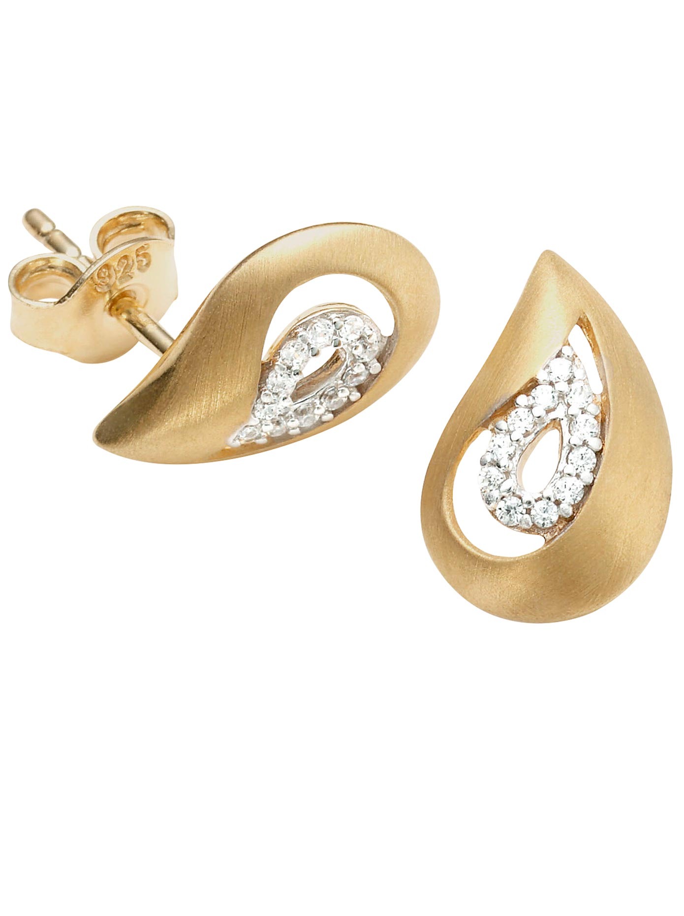 Ohrstecker mit Zirkonia