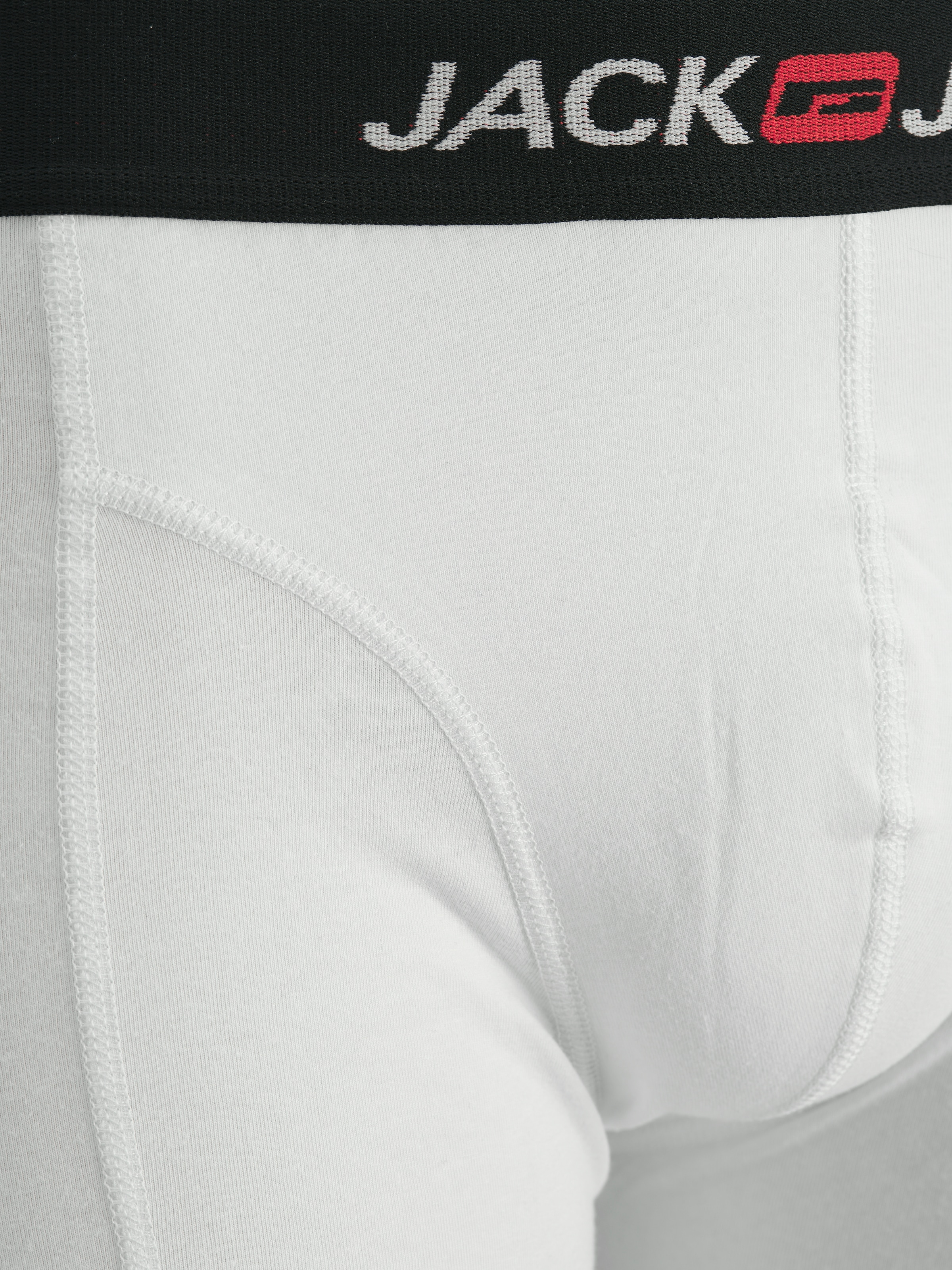 Jack & Jones Tronc »JACOLD – Boxershorts mit farbigem Bund im 6er-Pack« Packung, 6 cuis tlg., Druck, modisch, regular fit, Jersey