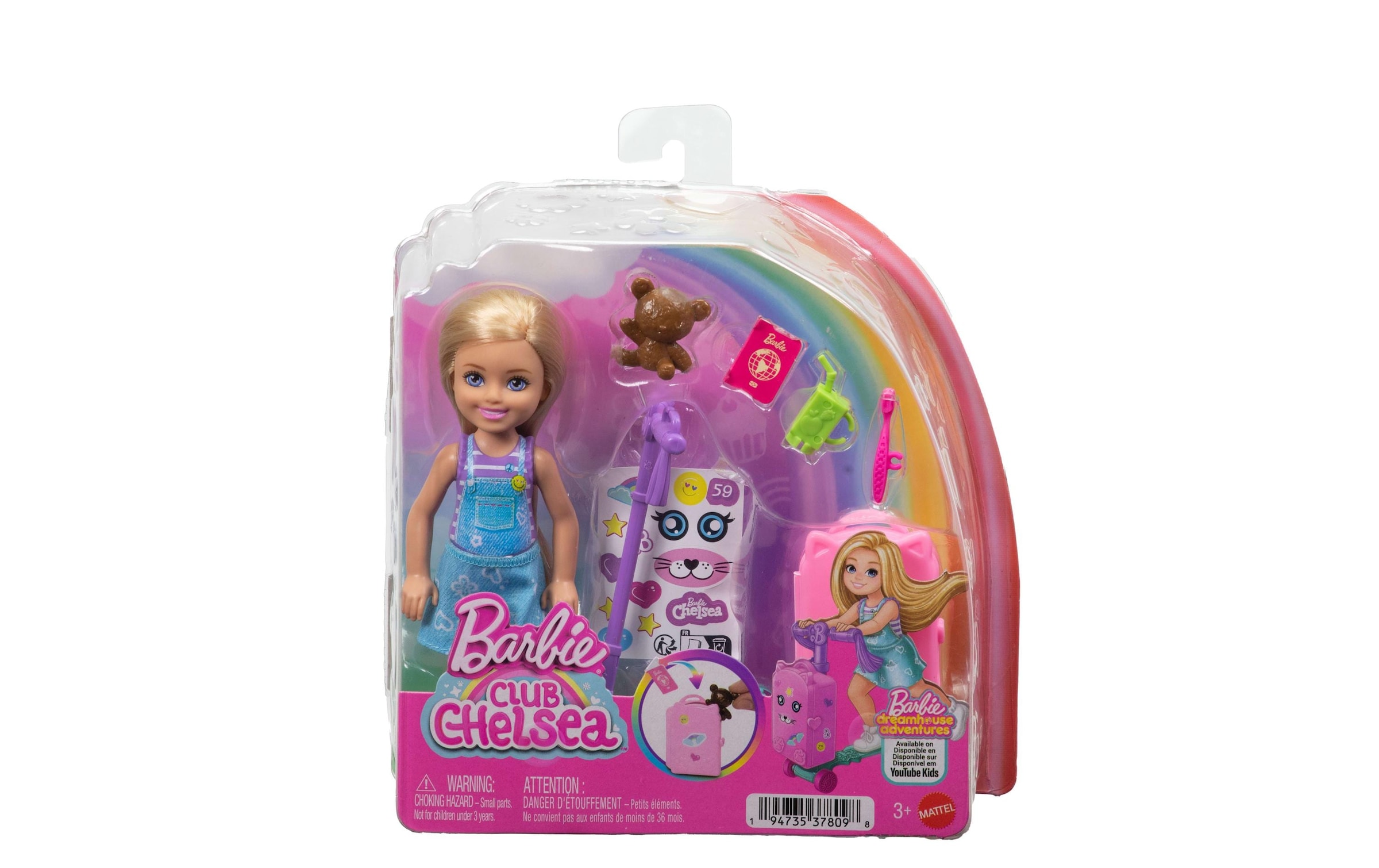 Barbie Anziehpuppe »Barbie Reise Abenteuer Chelsea«