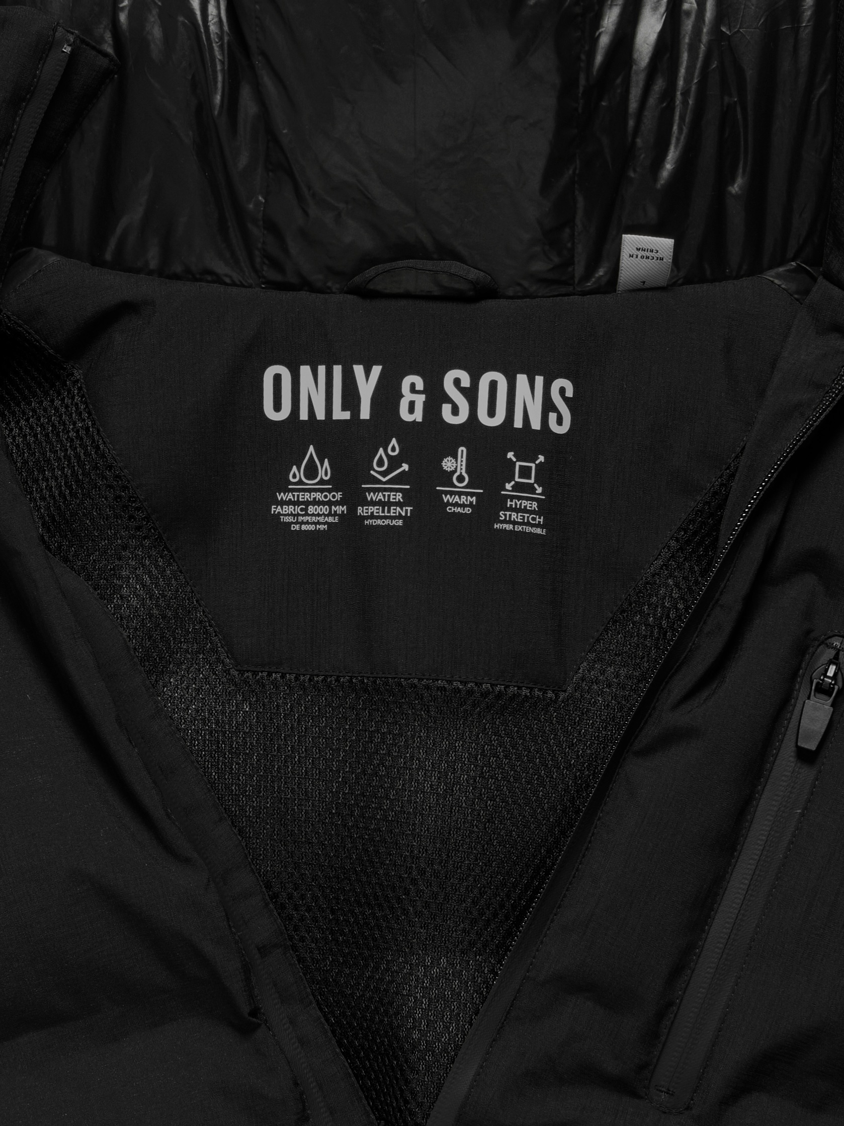 ONLY & SONS Steppjacke »ONSMATHIS PUFFER OTW« mit Kapuze