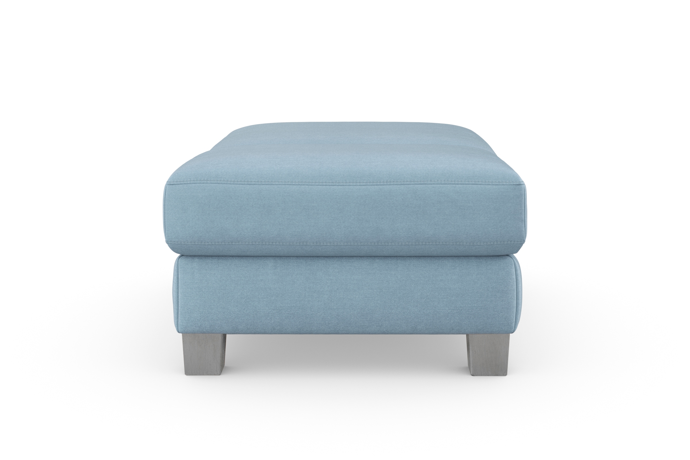sit&more Polsterhocker »Dundee«, mit Klappfunktion, Federkern und hochwertigen Edelstahlfüssen