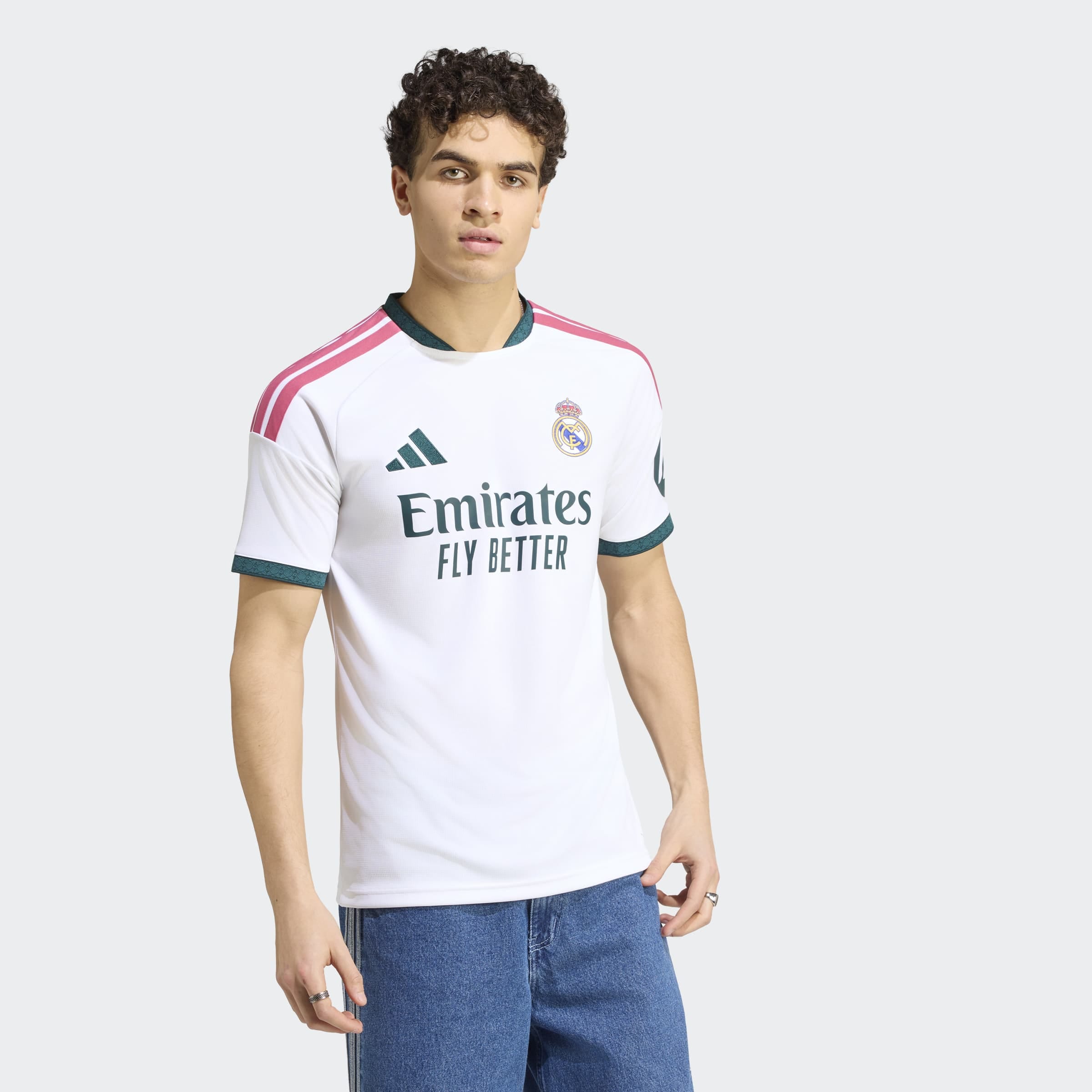 Image of adidas Performance Fussballtrikot "REAL MADRID 26/27 HEIMTRIKOT" mit Climacool Technologie, schmale Passform, mit Rundhalsausschnitt