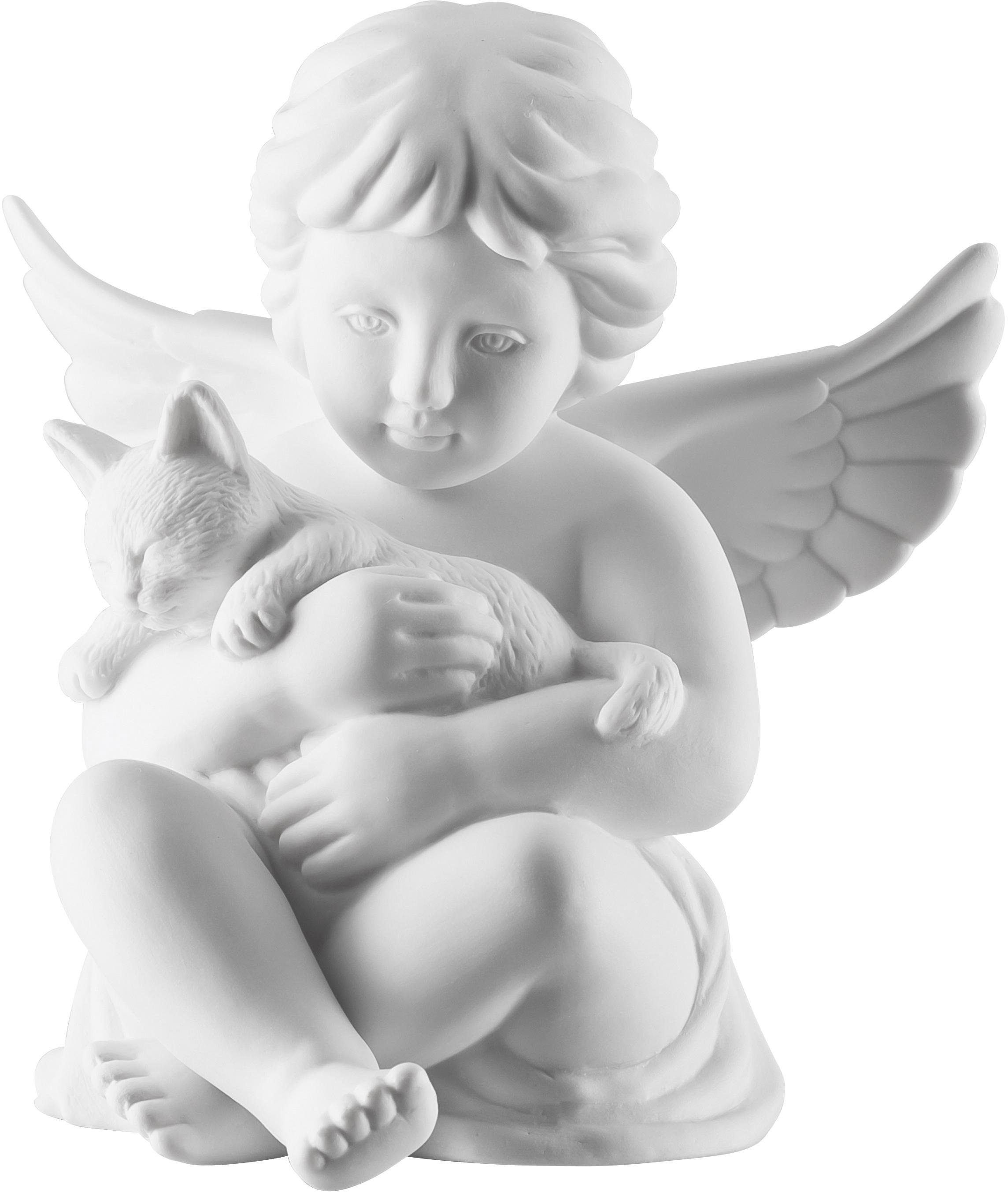 Image of Rosenthal Engelfigur »Engel mit Katze«, (1 St.), Biskuitporzellan, unglasiert bei Ackermann Versand Schweiz