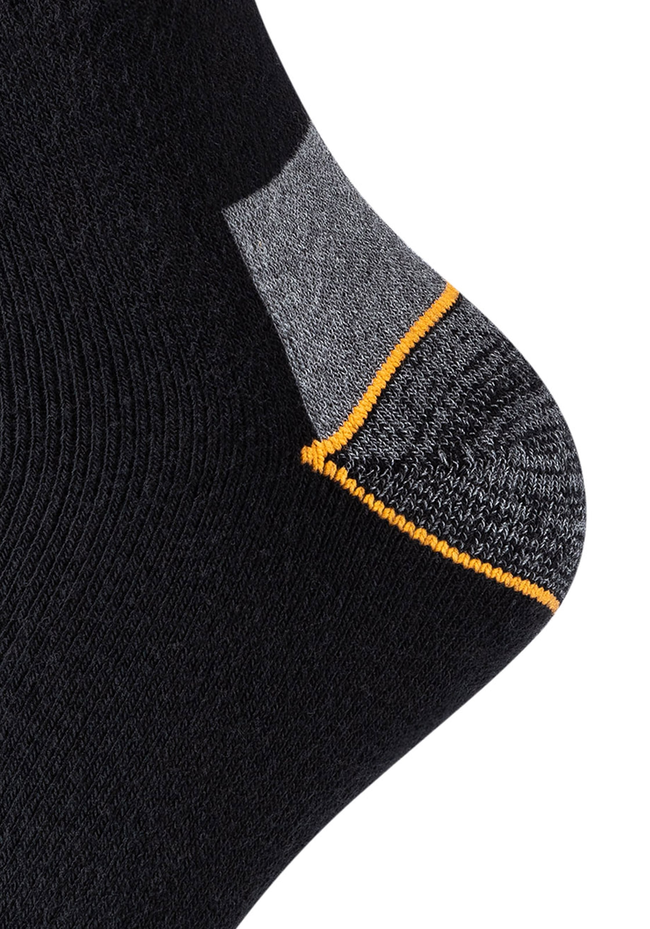Camano Chaussettes de travail »work« 9 Couple tlg. verstärkte Belastungszonen, atmungsaktiv, gepolstert