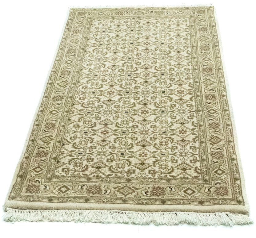 Image of morgenland Hochflor-Läufer »Bidjar Stark Gemustert Beige 141 x 70 cm«, rechteckig, 1,5 mm Höhe, Handgeknüpft bei Ackermann Versand Schweiz