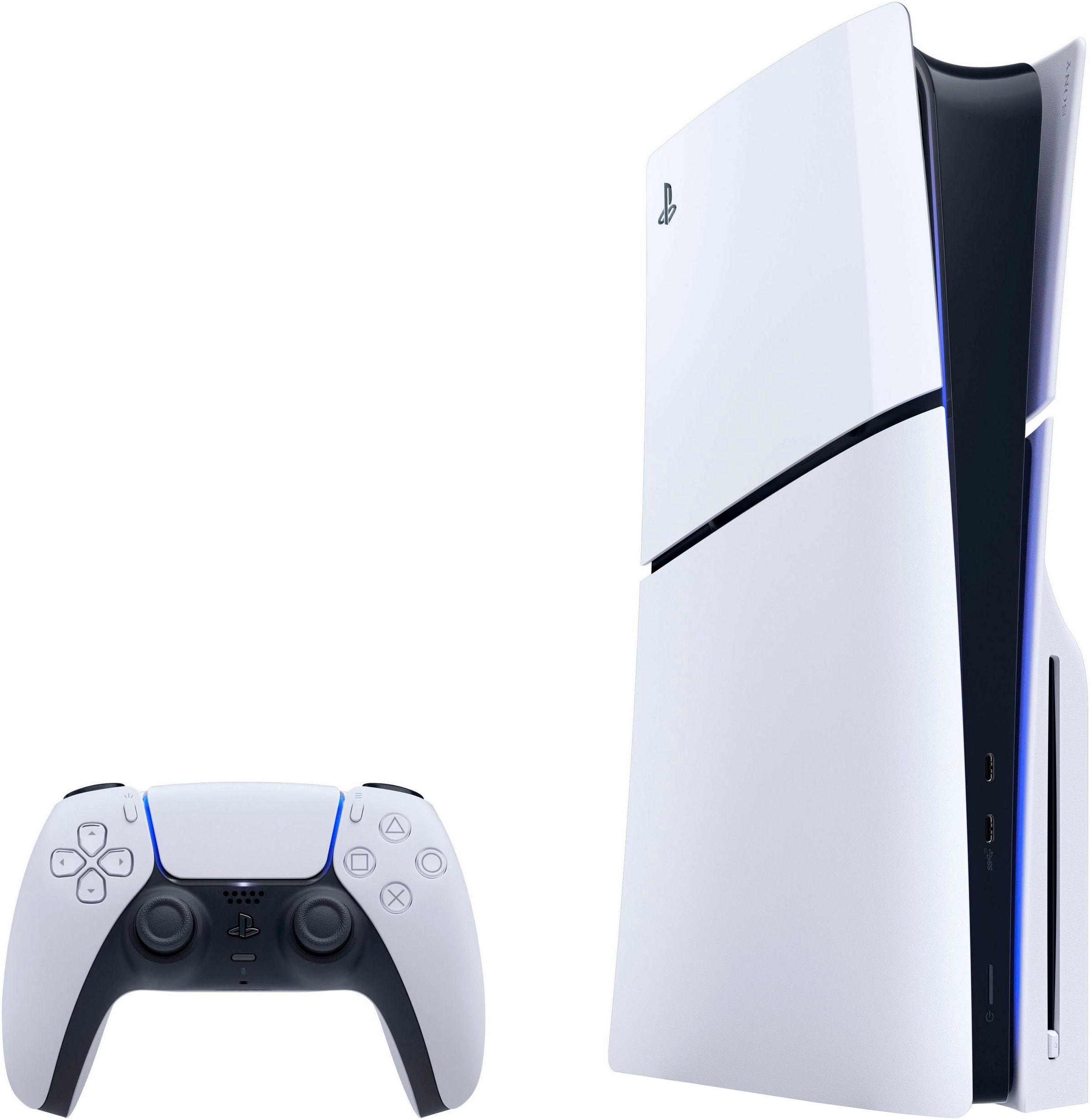 PlayStation 5 Konsolen-Set »Disk Edition (Slim) + vertikaler Standfuss«