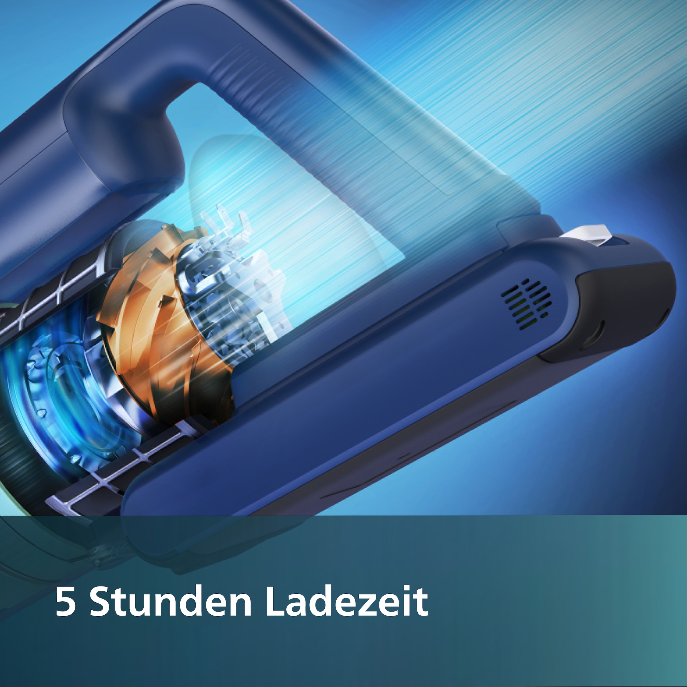 Philips Zusatz-Akku »Lithium-Ionen-Akku XV1653/01 für kabellose Staubsauger 5000 Series« 2.000 mAh 25,2 verlängert die Betriebsdauer kabelloser Staubsauger der 5000er Serie