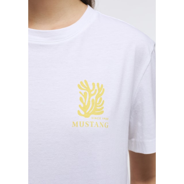 ♕ MUSTANG Kurzarmshirt »T-Shirt« versandkostenfrei bestellen