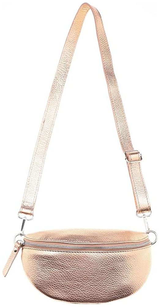 Zwillingsherz Umhängetasche »Crossbody Bag Leder«, Umhängetasche mit Reissverschluss