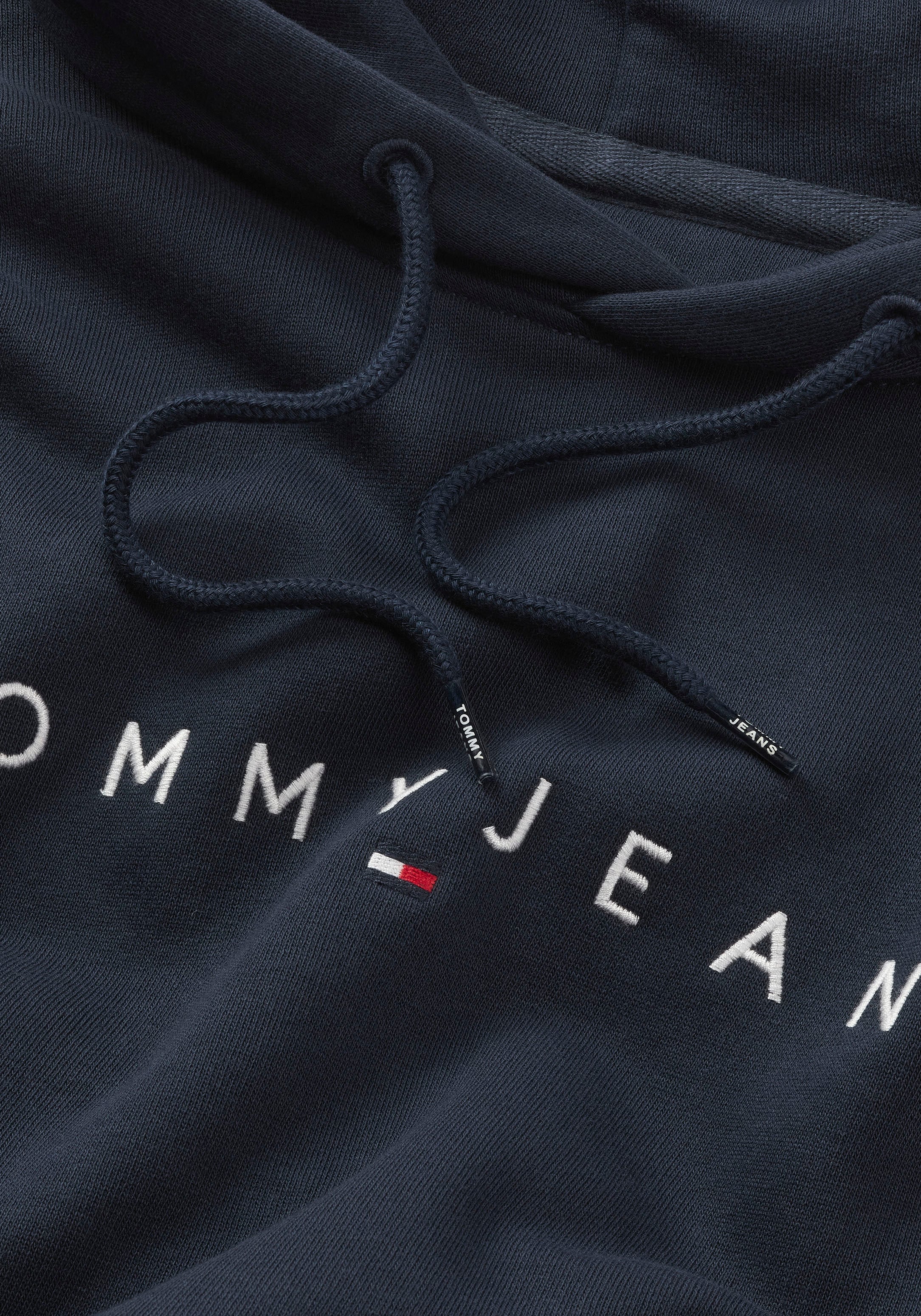 Tommy Jeans Kapuzensweatshirt »TJM REG LINEAR LOGO HOODIE EXT«, mit Kordel