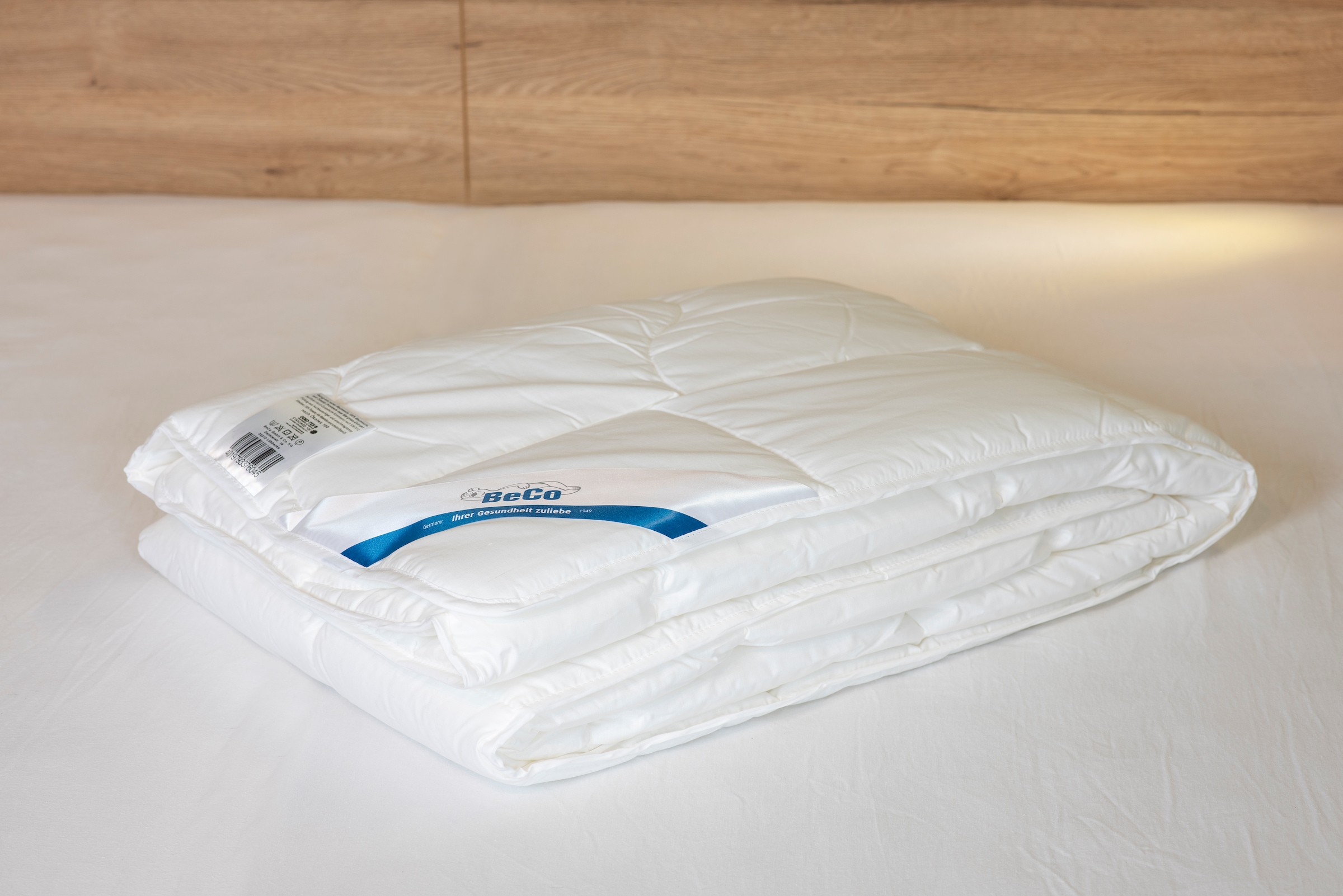 Beco Couette microfibre »BeCo Medibett MF50 Made in Green 135x200 cm und weitere Grössen« léger Füllung polyester Bezug Coton 1 cuis tlg. Fabriqué en UE, adapté aux allergiques (allergiques à la poussière domestique)