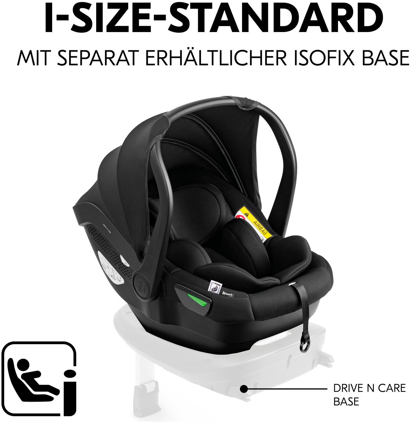 Hauck Kinder-Buggy »Shop N Care Trio Set« inkl. Babyschale, Babywanne und Adapter