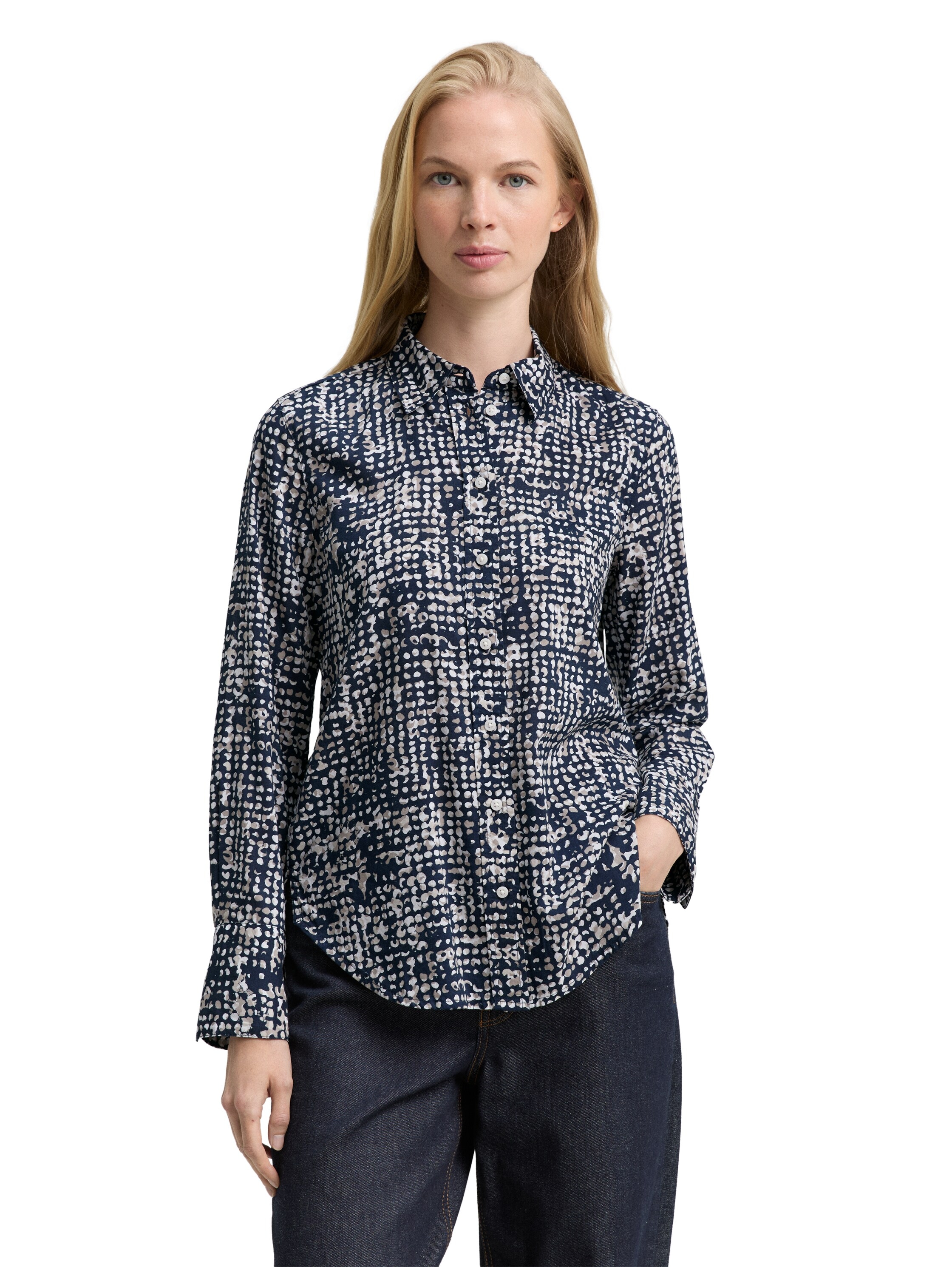 Image of TOM TAILOR Hemdbluse mit Muster