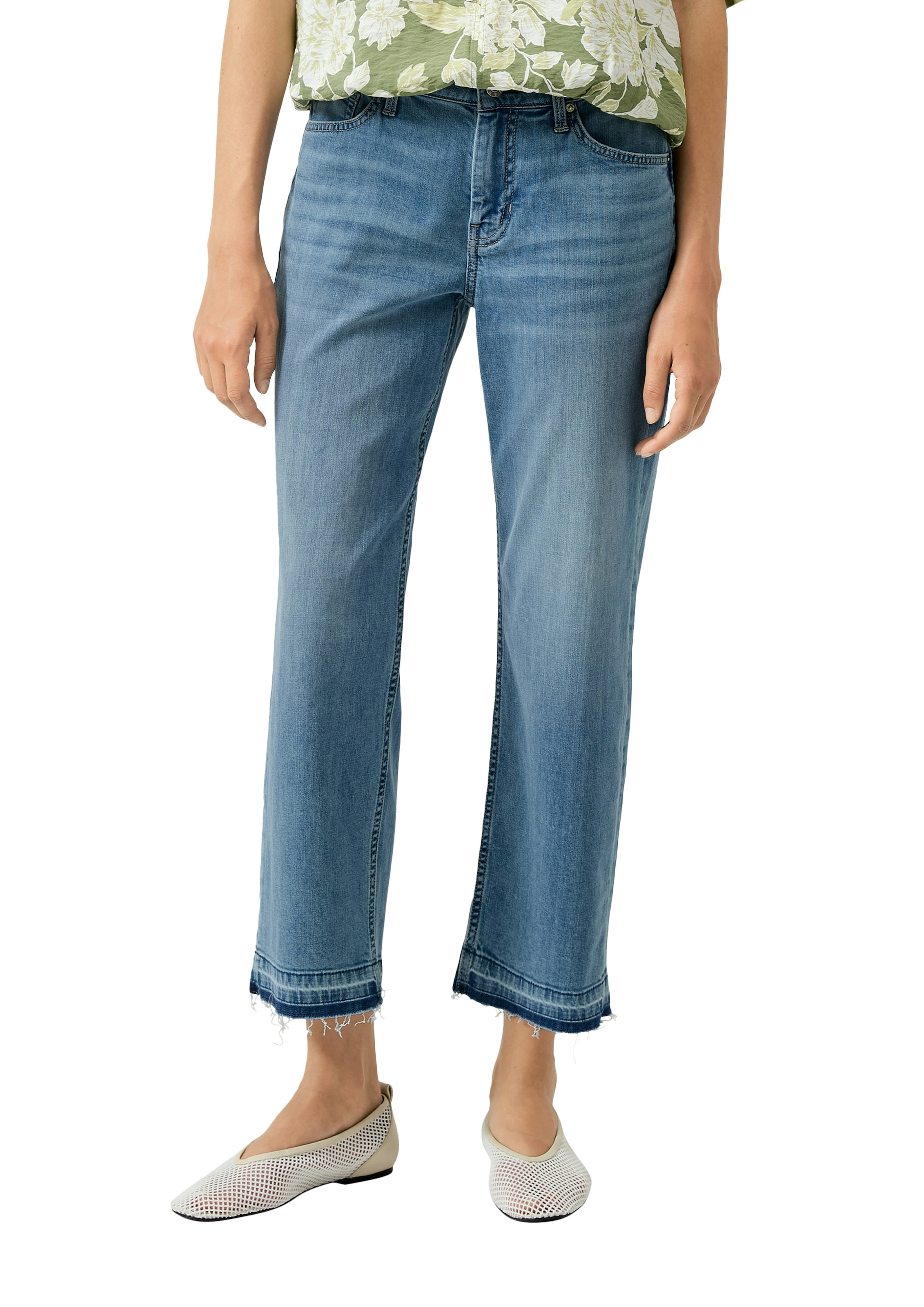 Image of s.Oliver 5-Pocket-Jeans 7/8 Länge mit Stretch