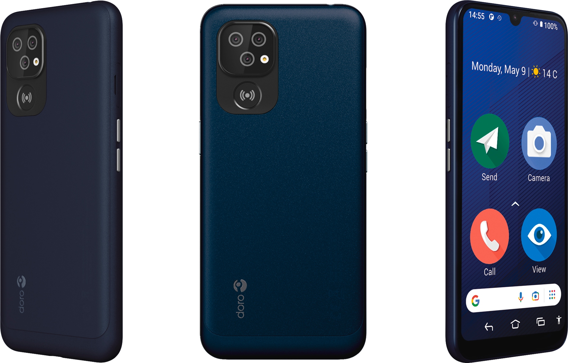 Doro Smartphone »8200 Secure« dunkelblau