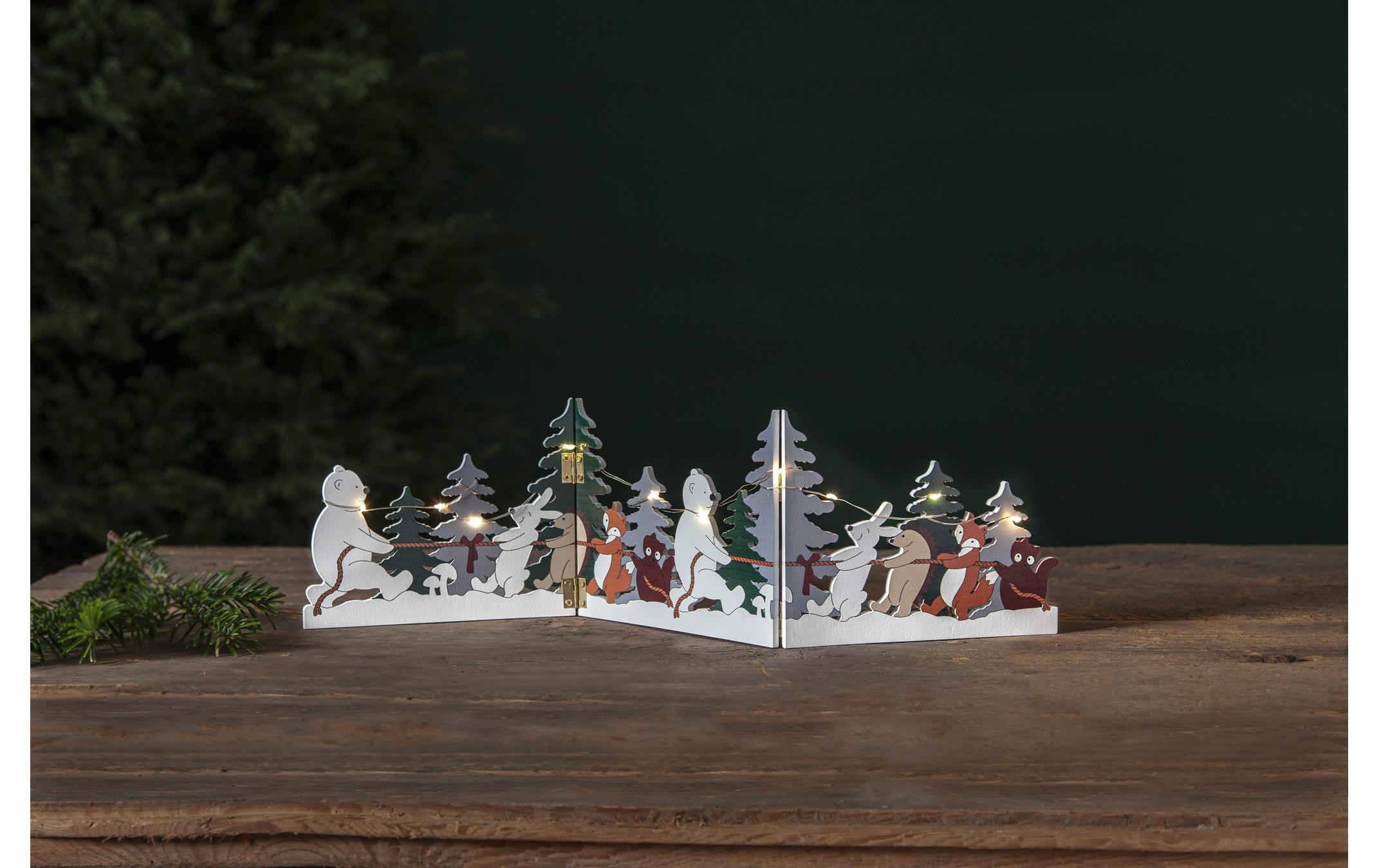 Parforce Traditional Hunting LED Dekofigur »Forest« Warmweiss