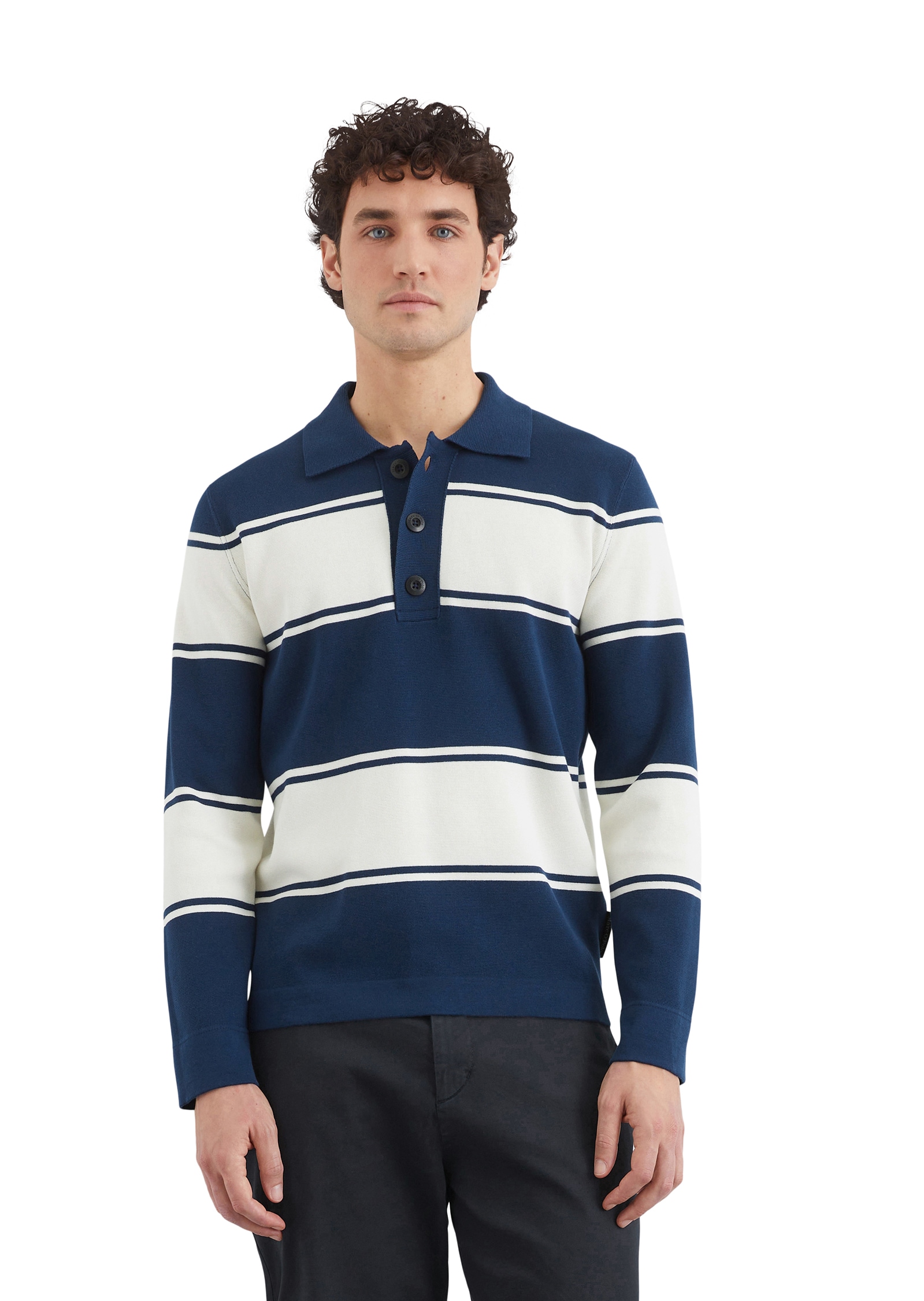 Image of Marc OPolo Polokragenpullover aus leichtem Milano-Strick