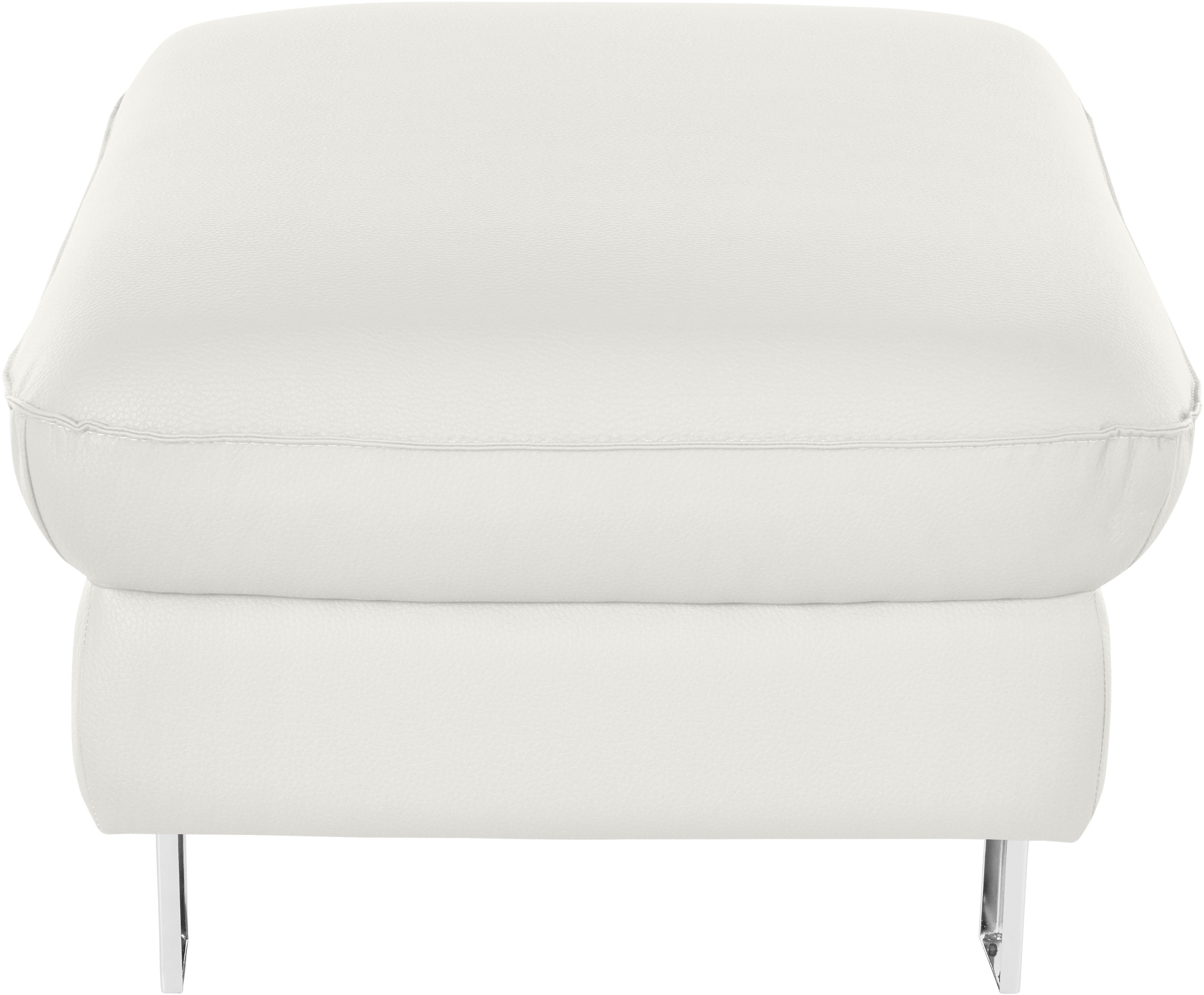 COTTA Hocker »Driver« mit edlen Metallfüssen