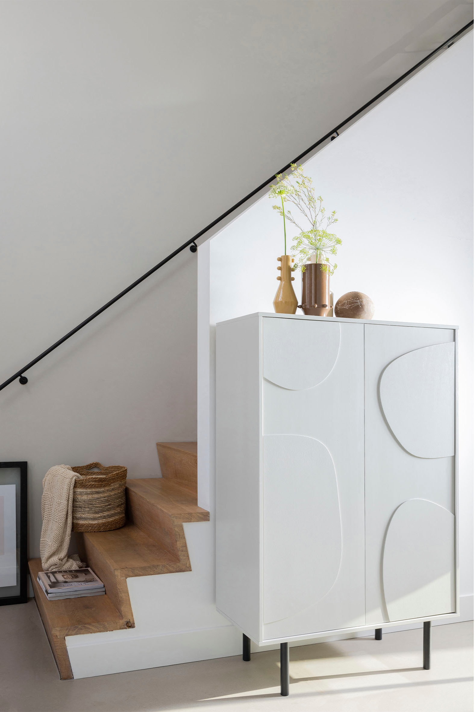 WOOOD Stauraumschrank »Cadiz«, mit drei Böden, H 135 cm x B 85 cm