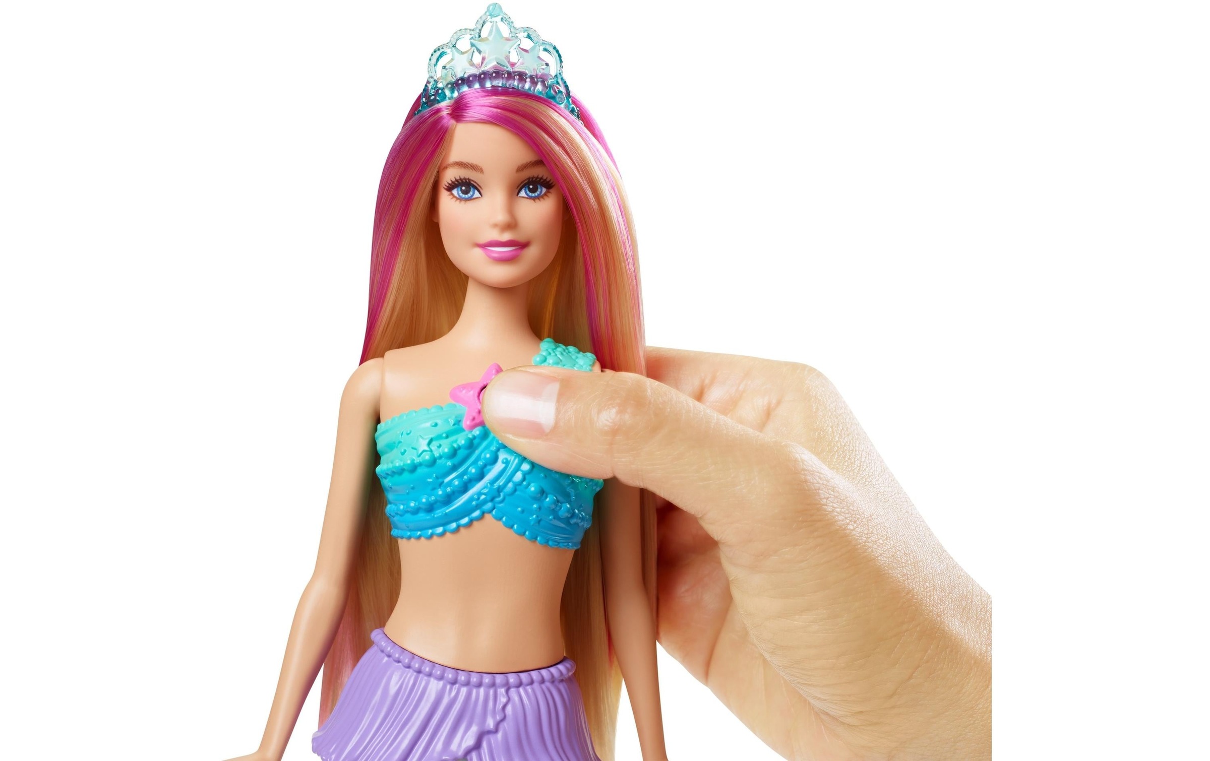 Barbie Anziehpuppe »Zauberlicht Meerjungfrau«