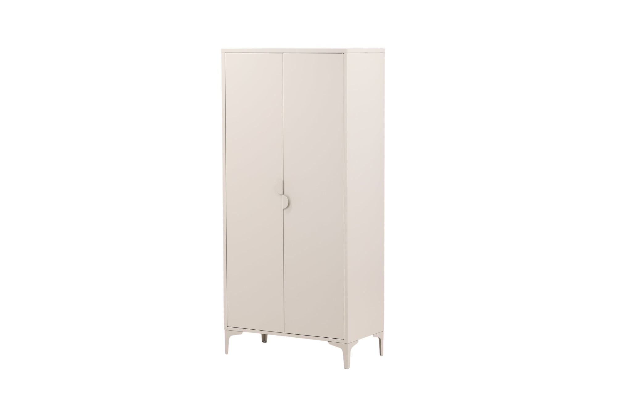 Venture Home Armoire vestiaire »Piring, Stauraumschrank aus Stahl, 2 Türen, Höhe 183 cm« Armoire à vêtements, revêtement en poudre, tringle, étagères, moderne