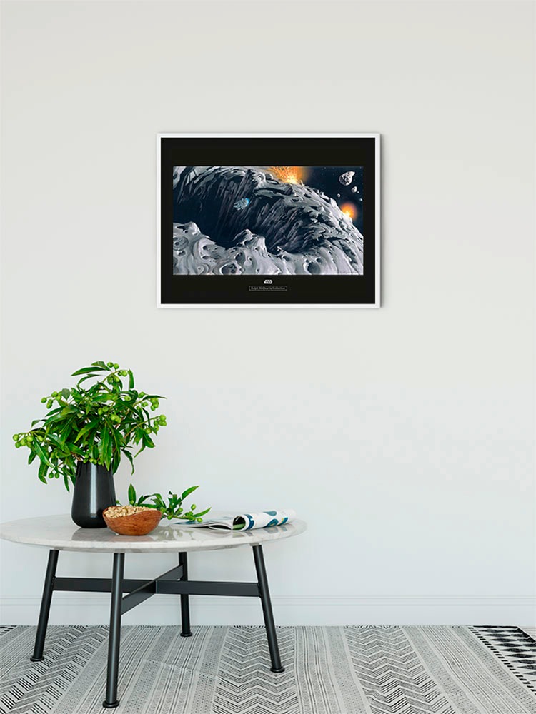 Komar Bild »Star Wars Classic RMQ Asteroid«, Star Wars, (1 St.), Wandbild zur Dekoration im Kinderzimmer - ohne Rahmen