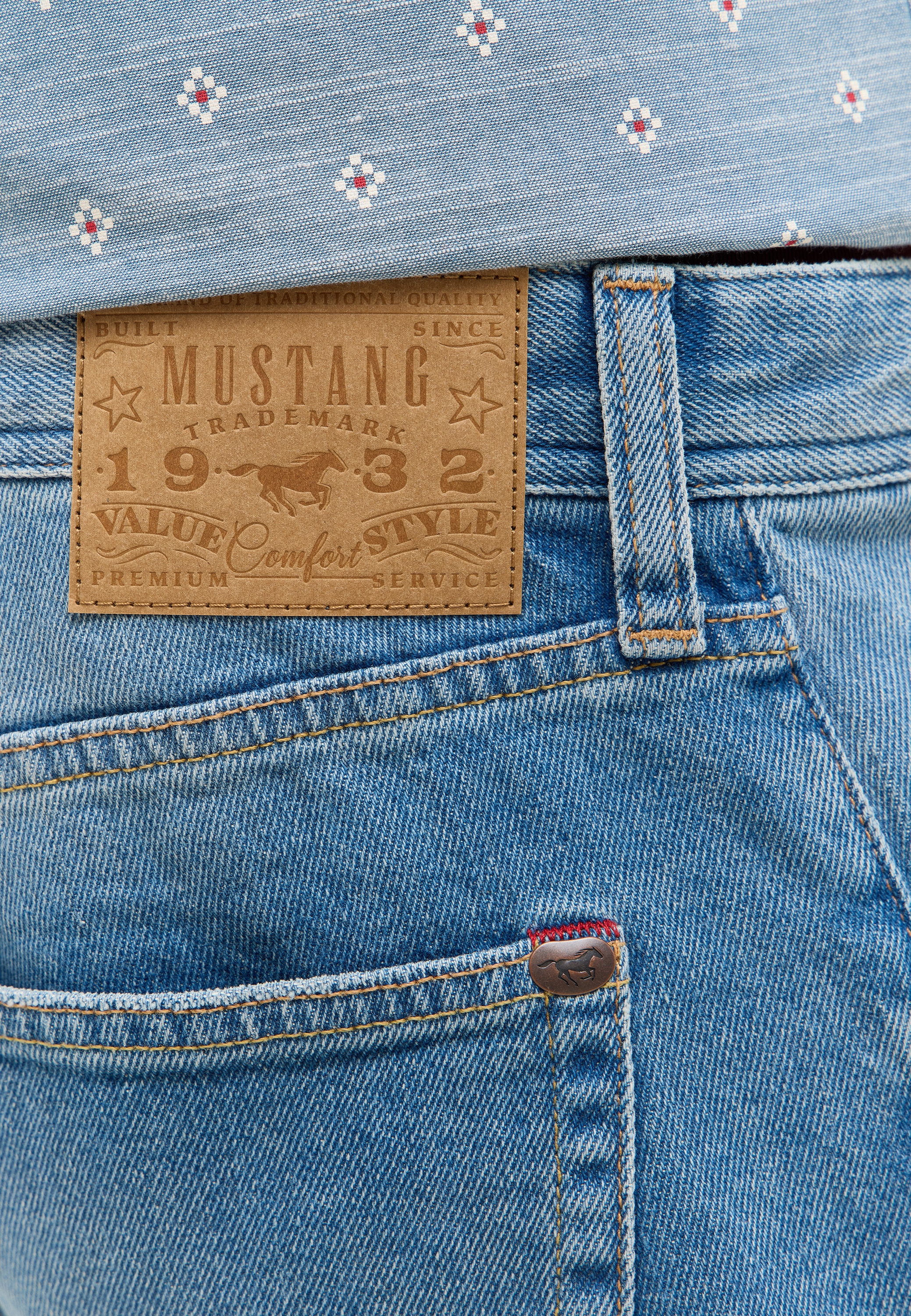 MUSTANG Straight-Jeans »Herren Style Denver Straight«