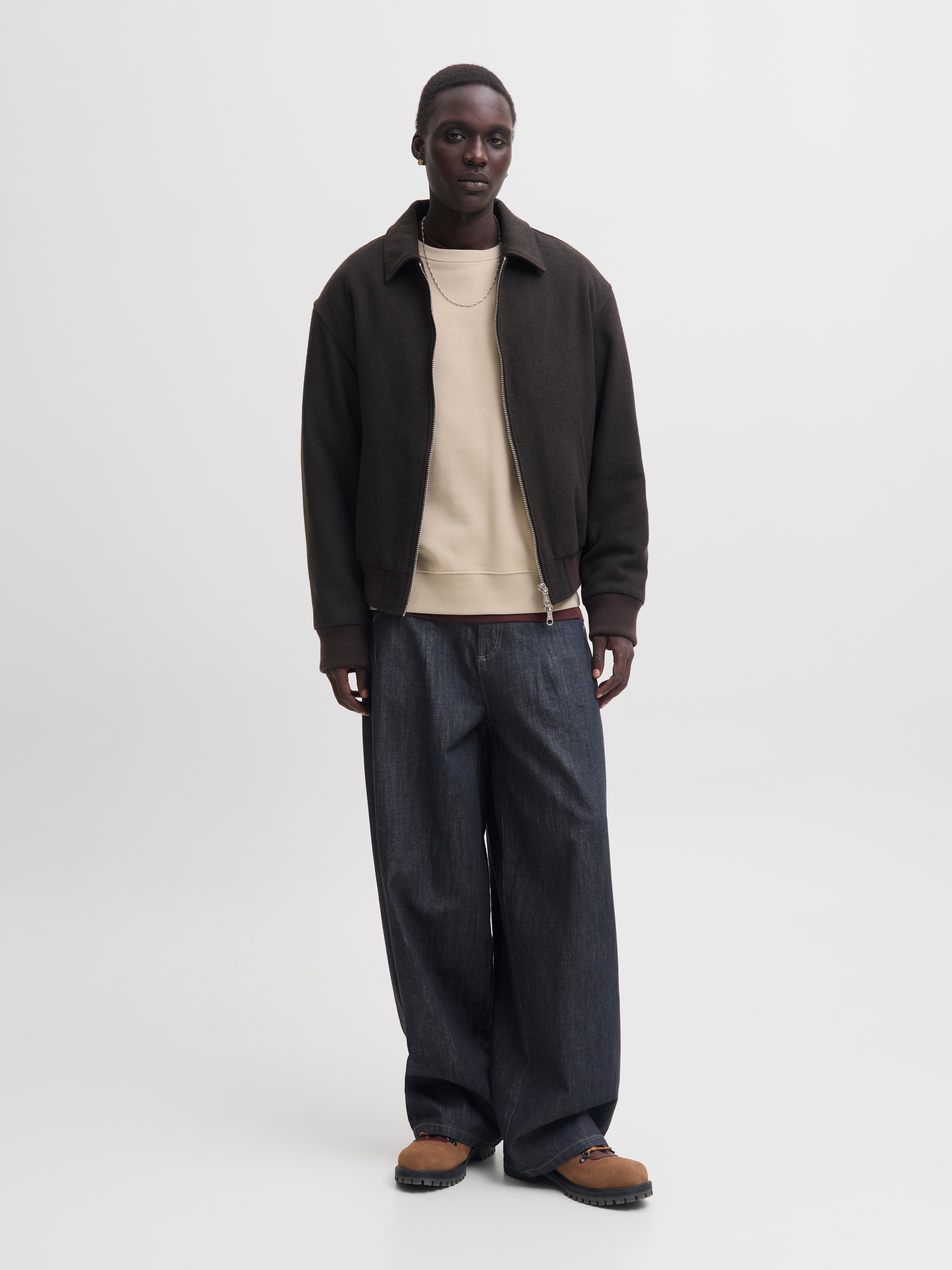 Jack & Jones Sweatshirt »JJEACE SWEAT CREW NECK NOOS«, Baumwollmischung, locker geschnitten
