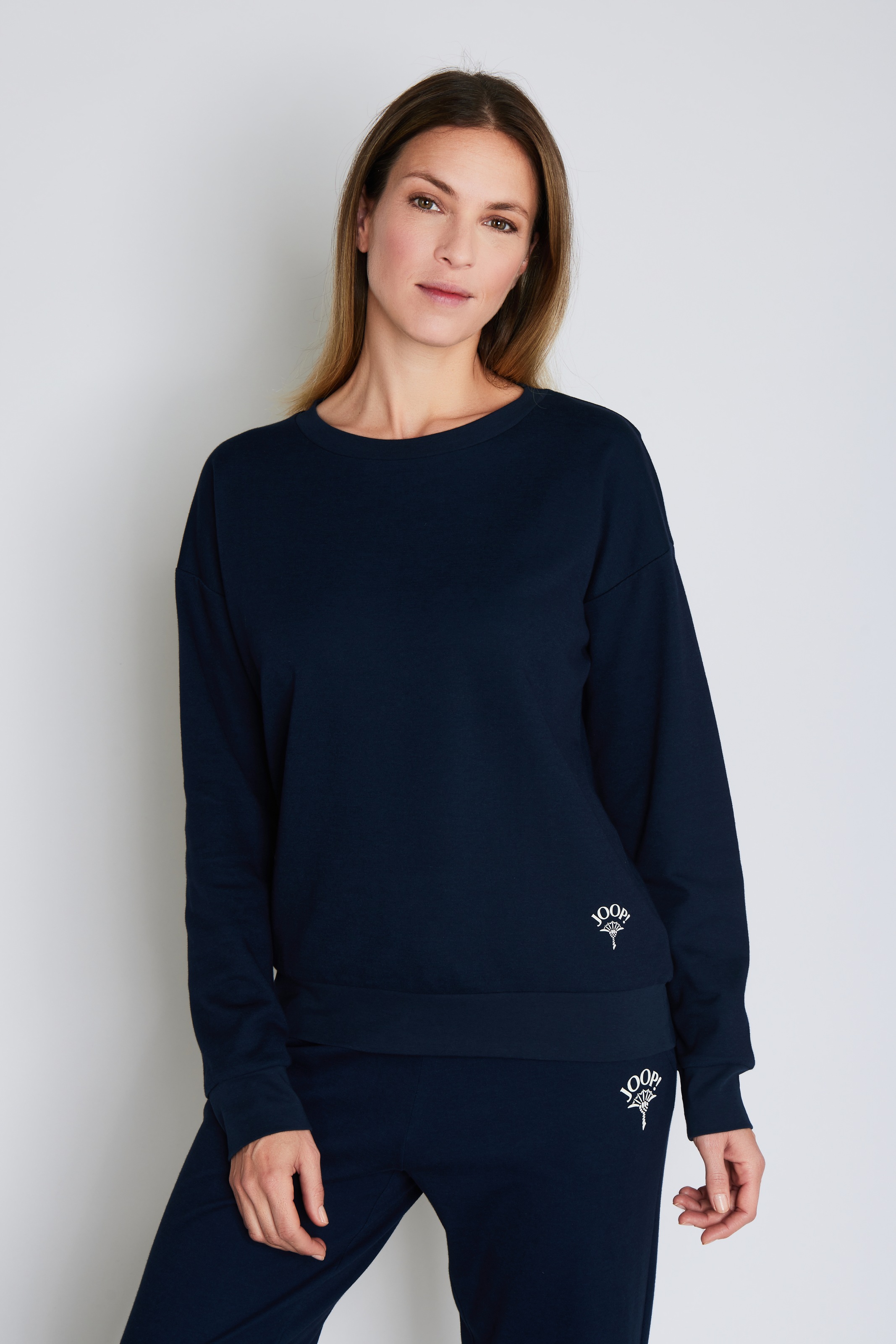 Image of JOOP Sweatshirt "Comfort", mit Rundhalsausschnitt und langen Ärmeln, Cotton-Mix