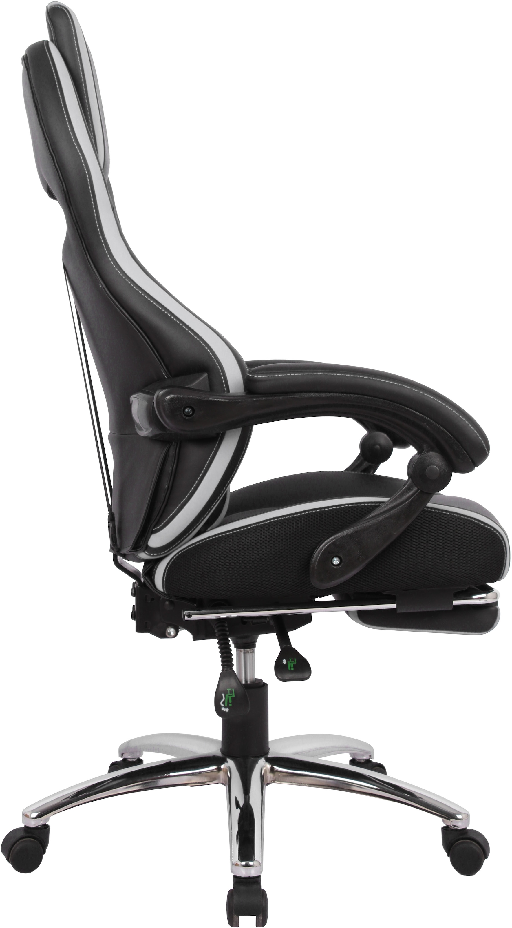 INOSIGN Chaise de jeu »Sprinta 1, Chefsessel mit ausziehbarer Fussstütze« () komfortabel gepolstert mit vielen ergonomischen Funktionen