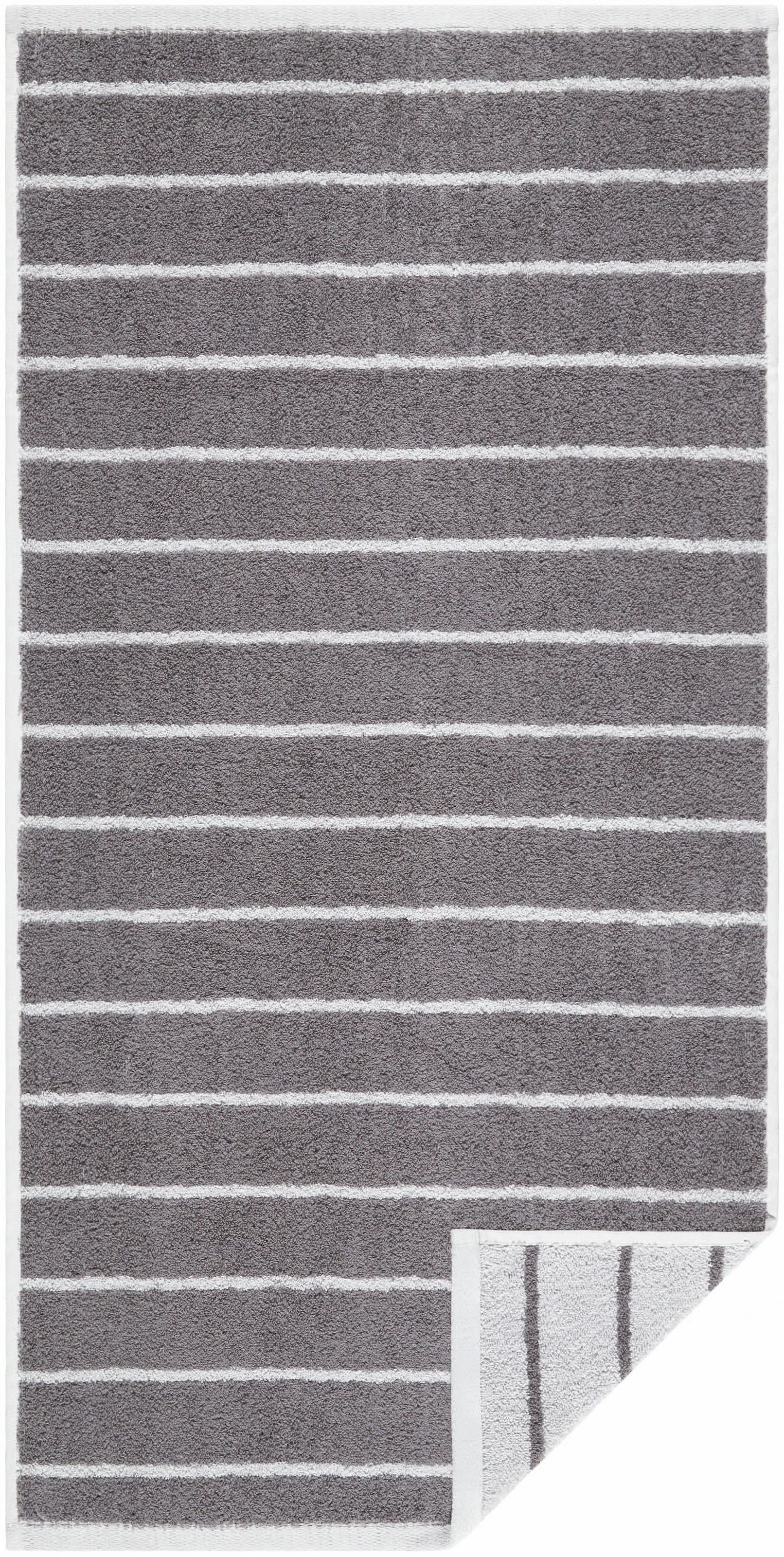 Streifendessin, % 100 Egeria (1 St.), kaufen Handtuch Baumwolle »Line«,