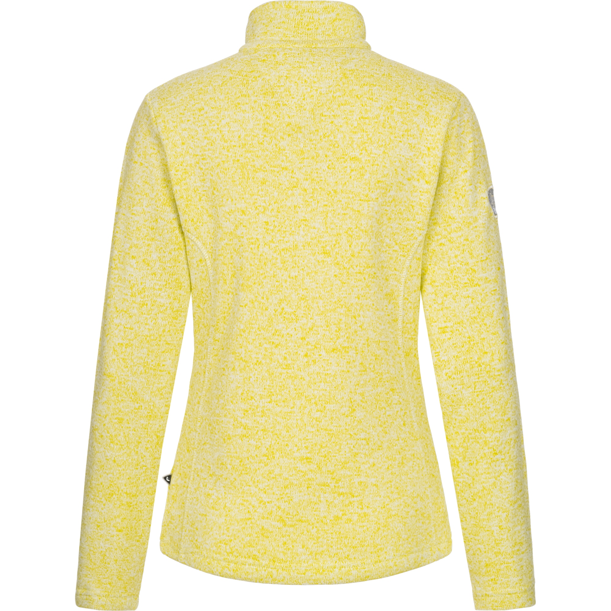 DEPROC Active Strickfleecejacke »LUVERNE WOMEN«, Kontrastreissverschluss