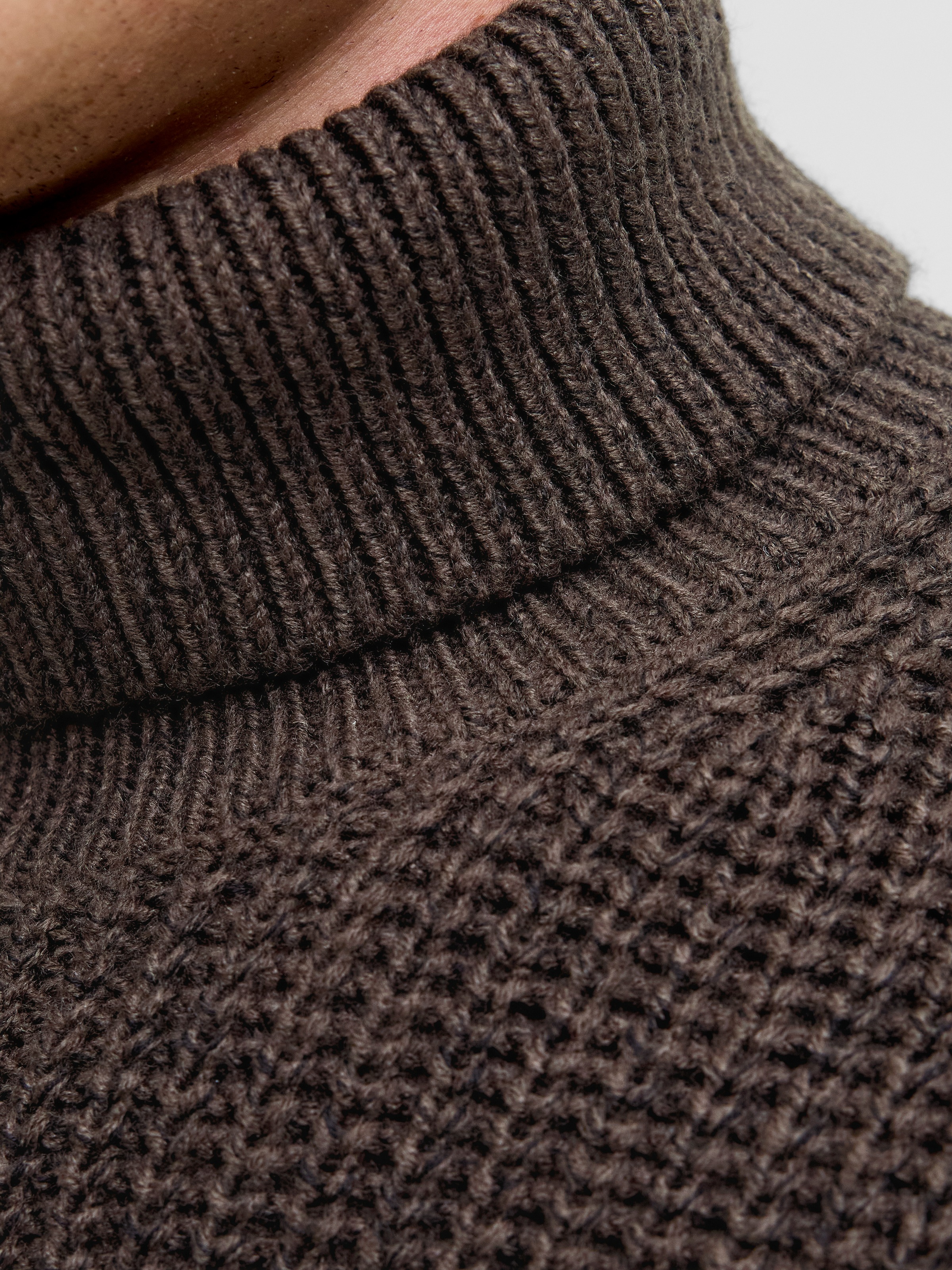 Jack & Jones Pull à col roulé »JORBLEECKER KNIT ROLL NECK BF«