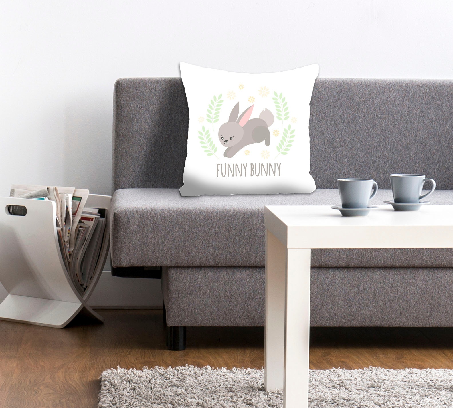 queence Dekokissen »Darcy«, mit einem funny bunny