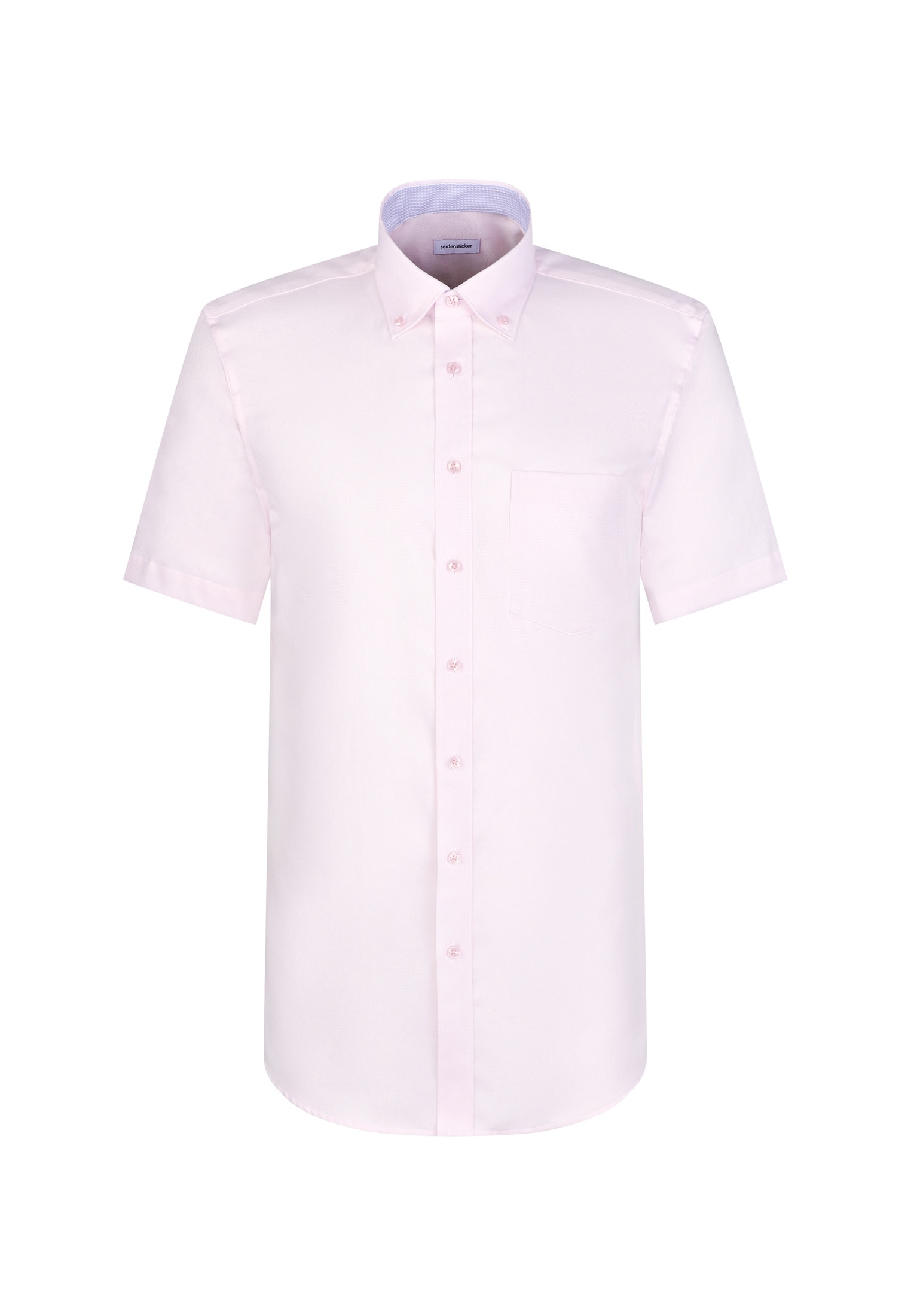 seidensticker Chemise d'affaires »Schwarze Rose« Regular 1/2 Button-Down-Kragen Struktur