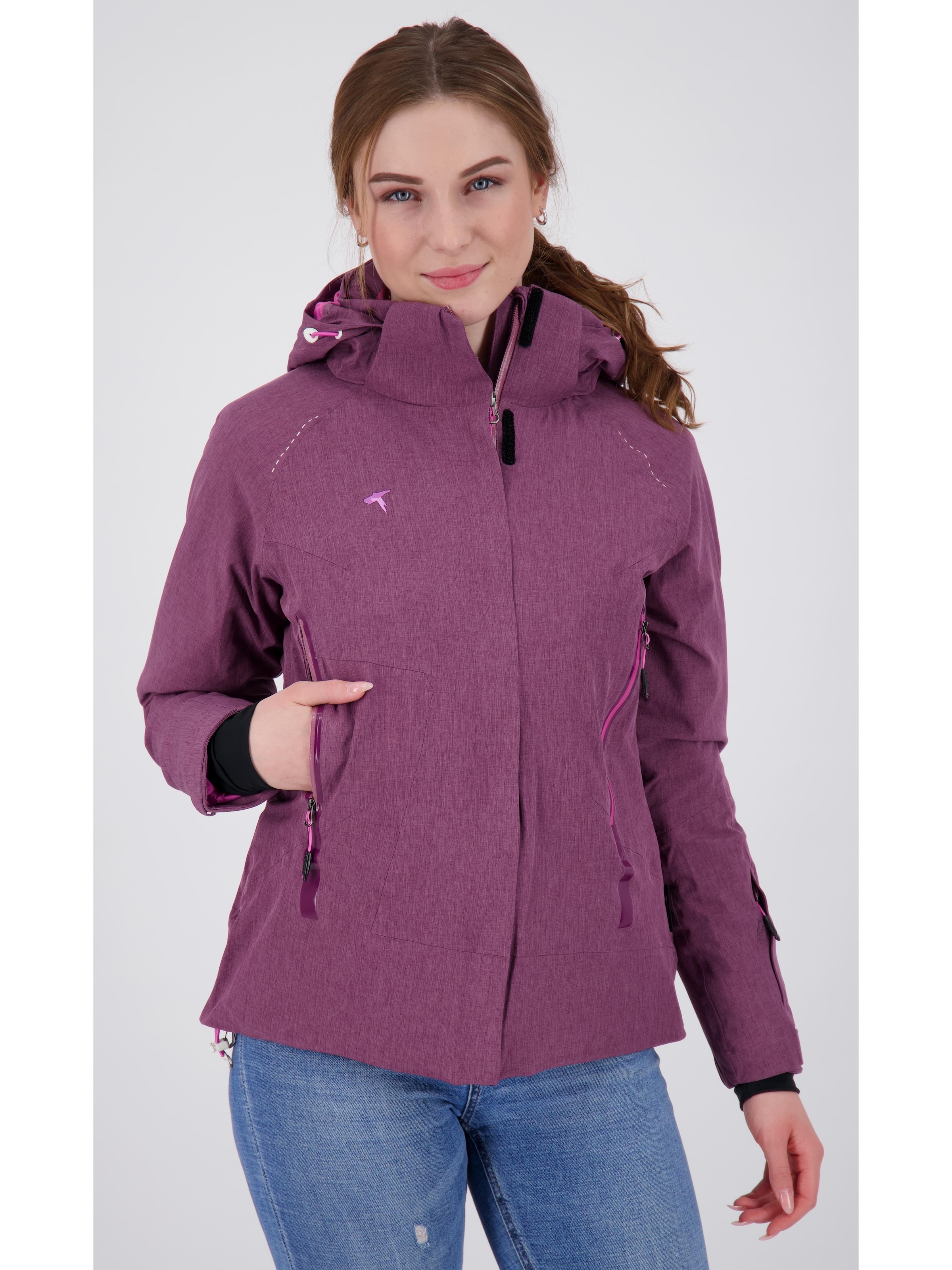 Image of DEPROC Active Winterjacke "CALGARY WINTER Women" mit Kapuze weiche Skijacke in sportlicher Optik