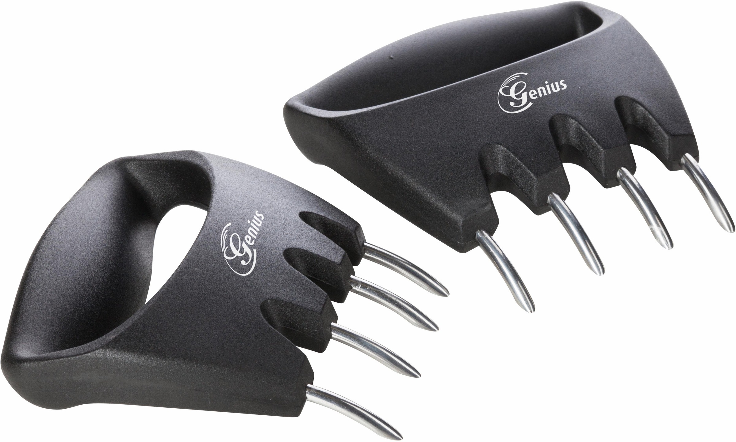 Image of Genius Grillguthalter »Pulled Pork Krallen BBQ«, Edelstahl-Kunststoff, (Set, 2 St.) bei Ackermann Versand Schweiz