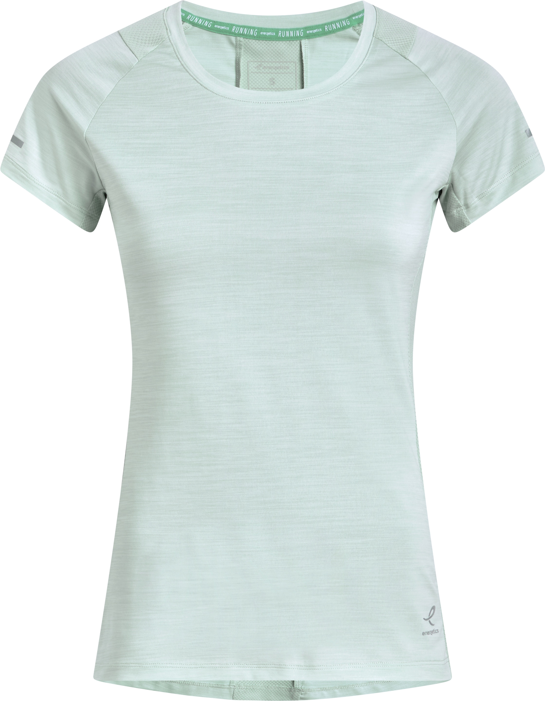 Energetics T-shirt de course »DA.-T-SHIRT EVII SHORT SLEEVE W« éléments imprimés réfléchissants, avec empiècements en mesh sous les bras