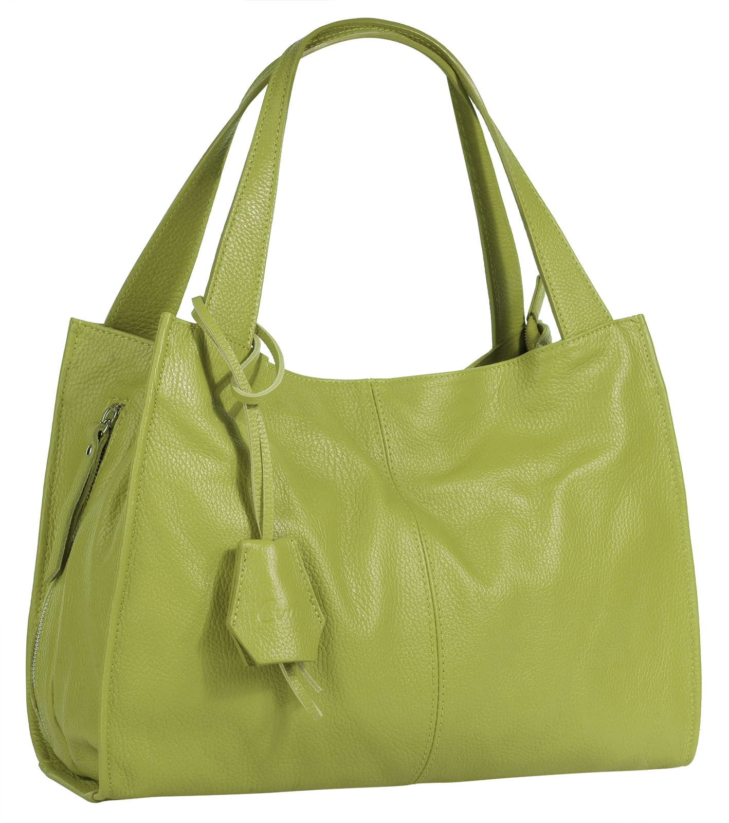 Cluty Shopper, echt Leder, Made in Italy