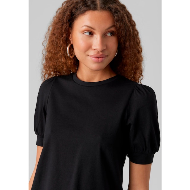♕ Vero Moda T-Shirt »VMKERRY 2/4 O-NECK TOP VMA JRS NOOS«, mit  Rundhalsausschnitt versandkostenfrei kaufen
