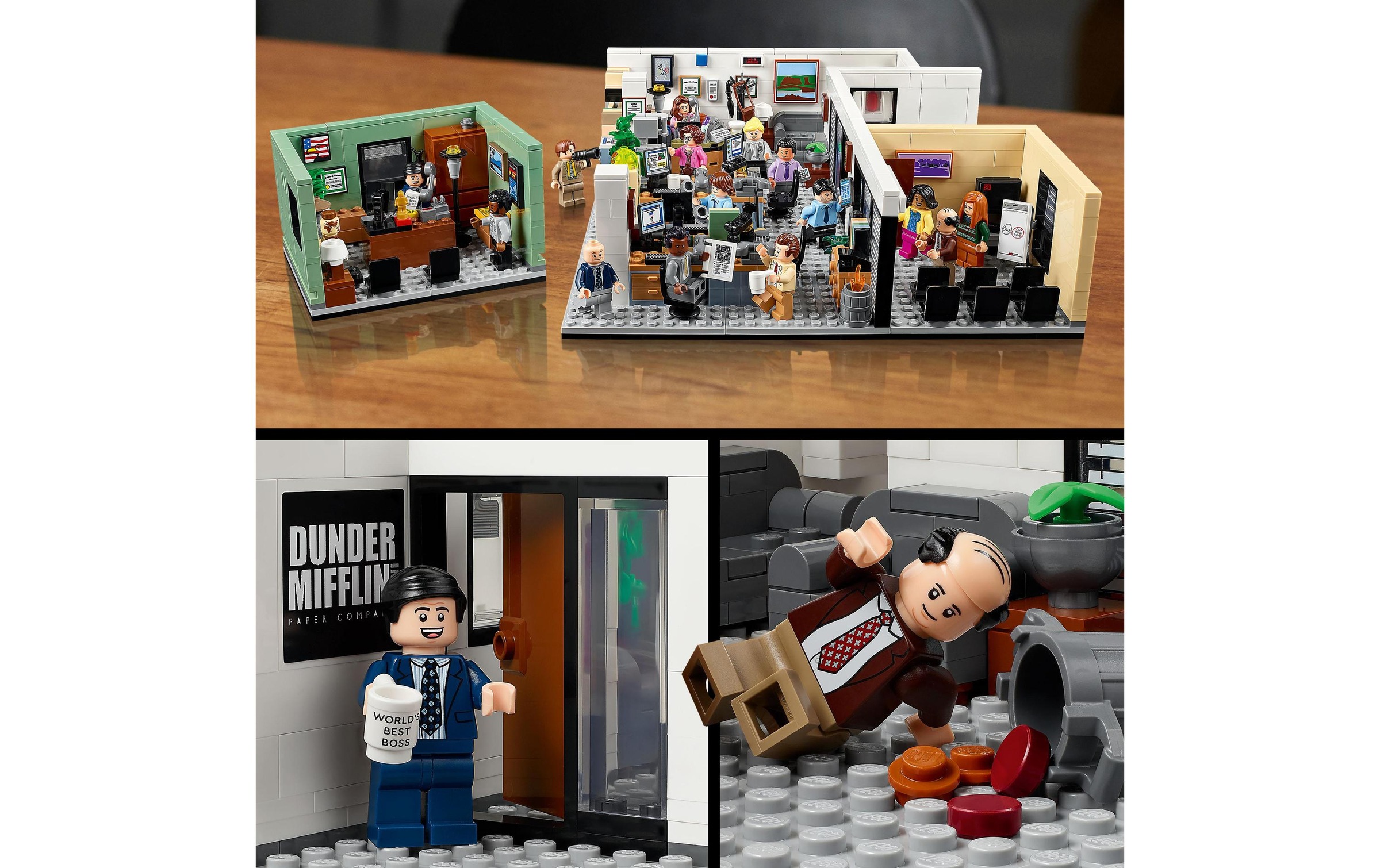 LEGO® Spielbausteine »The Office 21336«, (1164 St.)