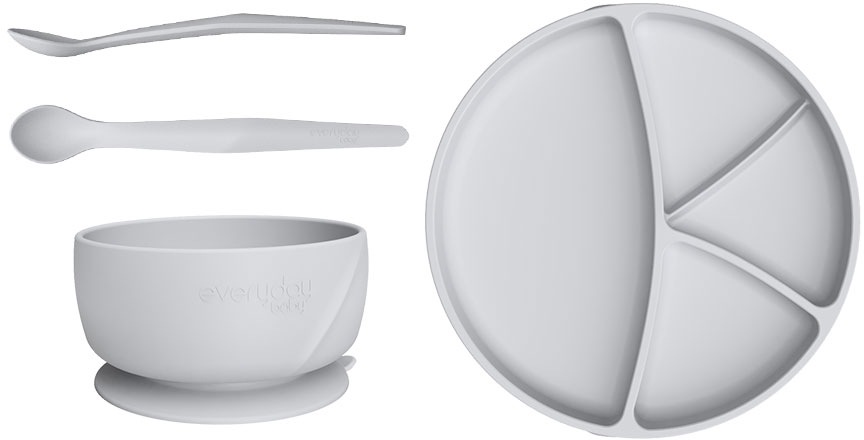 Image of everyday baby Kindergeschirr-Set »Everyday Baby, Esslern Starter Set«, (4 tlg.), Made in Europe bei Ackermann Versand Schweiz
