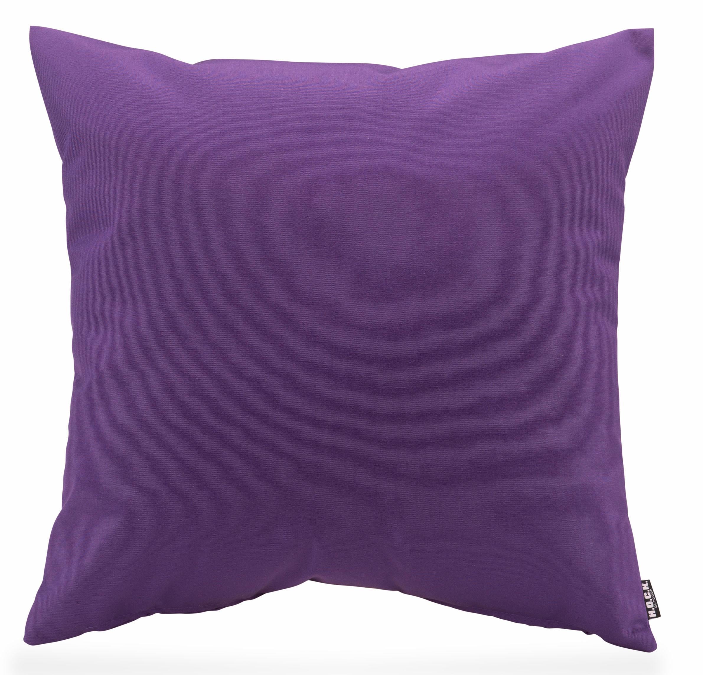 Image of H.O.C.K. Dekokissen "Classic Uni" Kissenhülle mit Füllung, 1 Stück, 50/50 cm